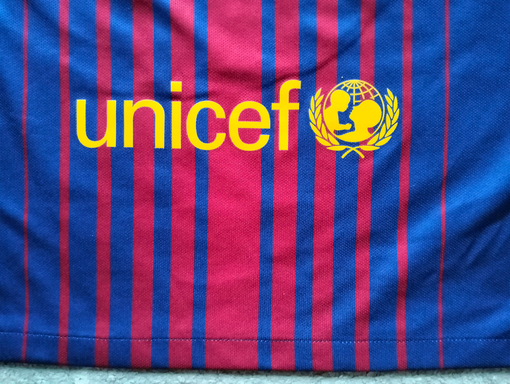 Original Nike FC Barcelona football jersey
