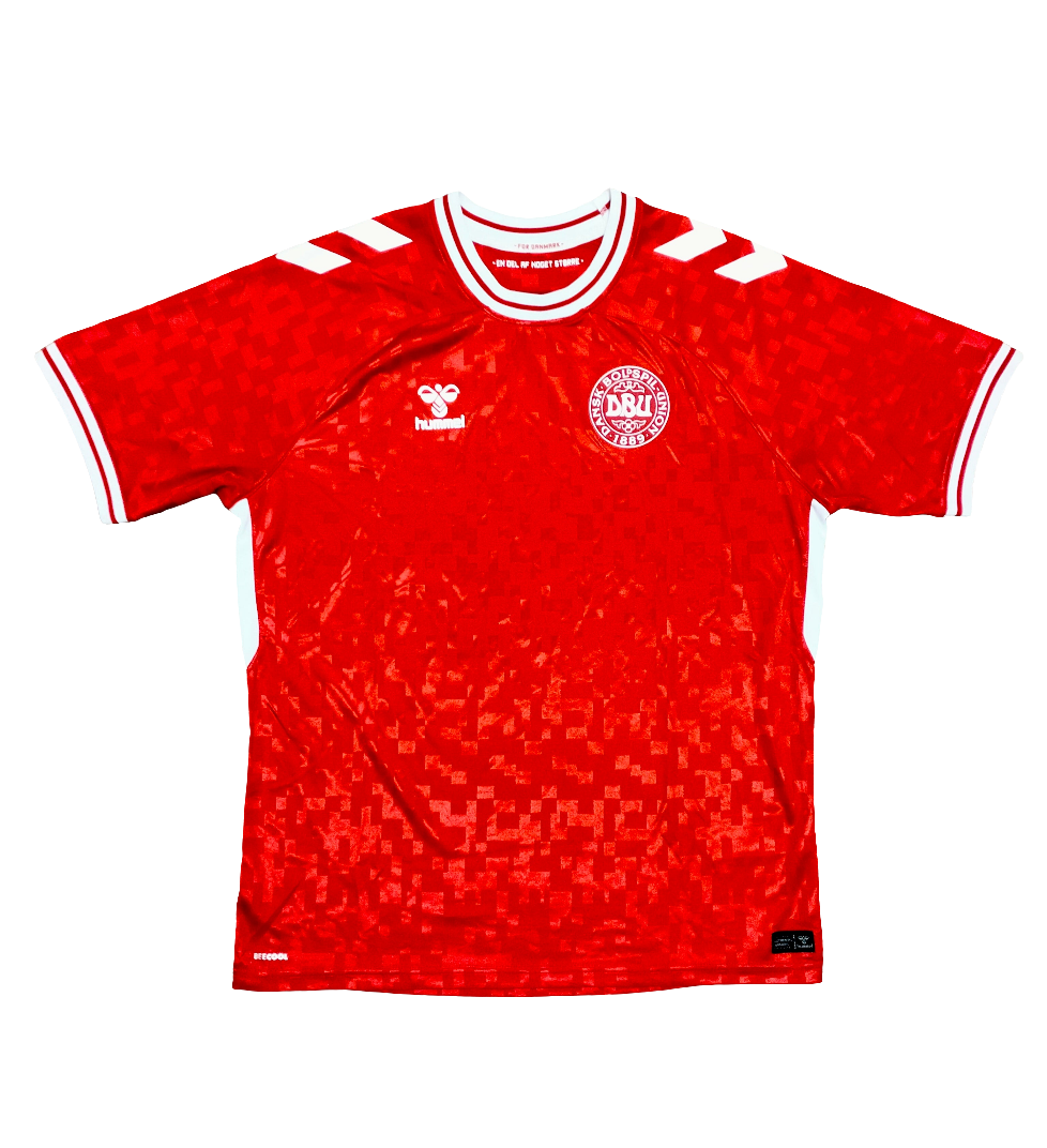 Denmark 2024-25 Hummel home shirt