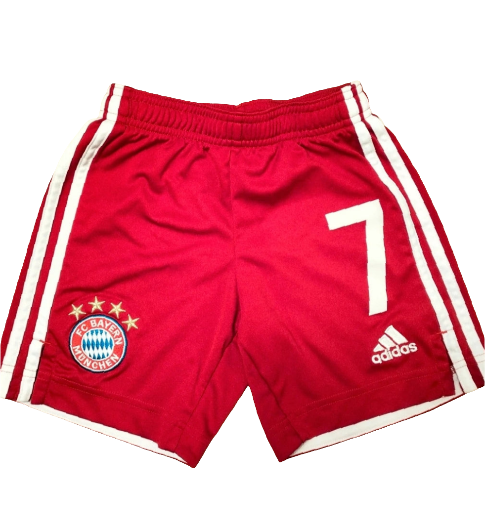 Bayern Munich 2020-21 Adidas home kids shorts
