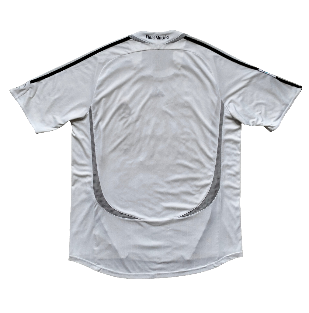 5. Original Real Madrid 2006-07 Adidas home shirt - XL