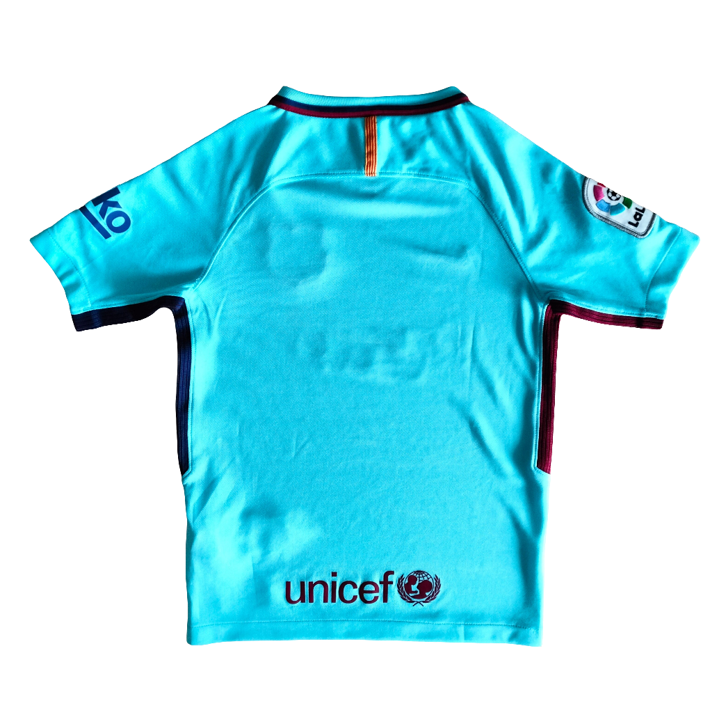 Original FC Barcelona 2017-18 Nike away kids shirt - 128 cm