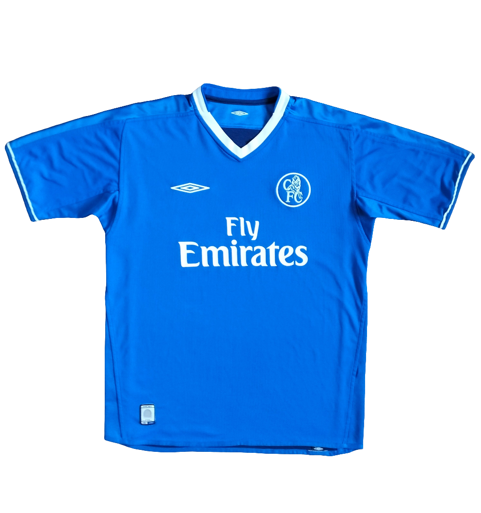 8. Original Chelsea London 2003-2005 Umbro home shirt - M