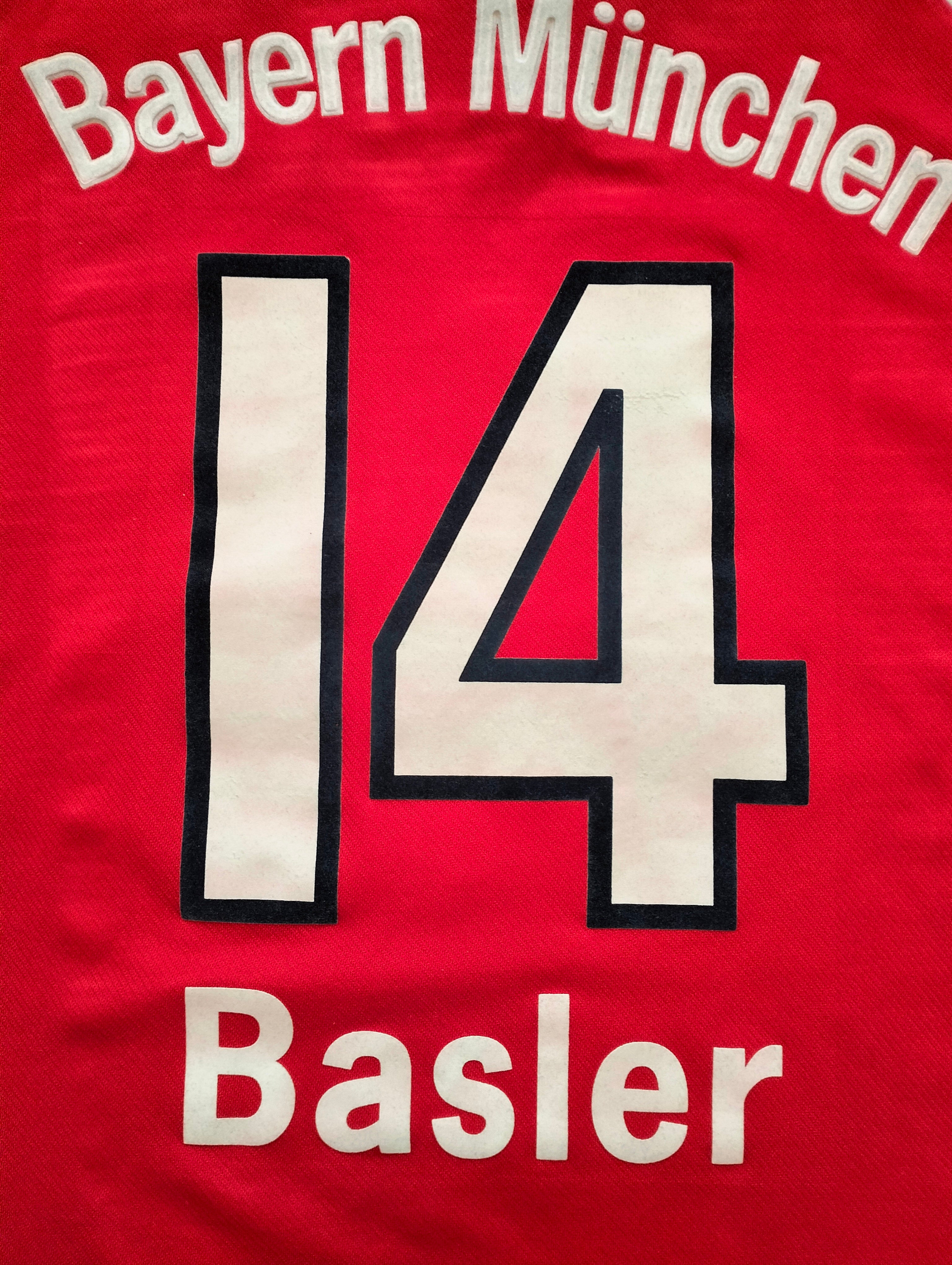 FC Bayern Munich 1999-2001 home shirt - Mario Basler - XL