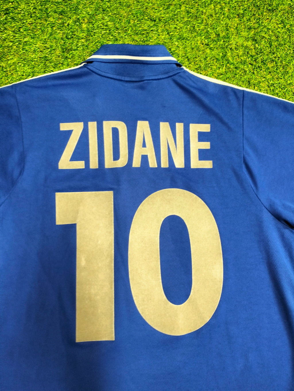 Original shirt France from 2000-2002 - Zinedine Zidan