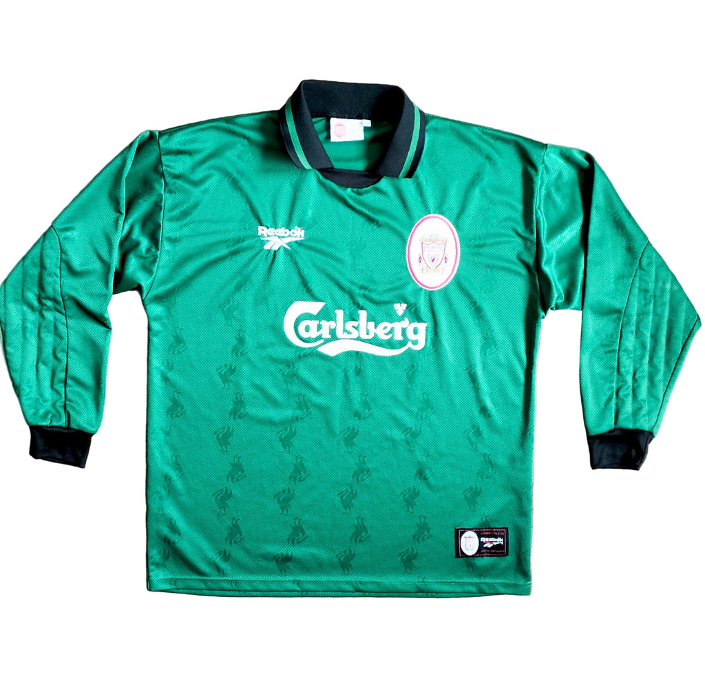 FC Liverpool 1996/97 Reebok goalkeeper shirt - L