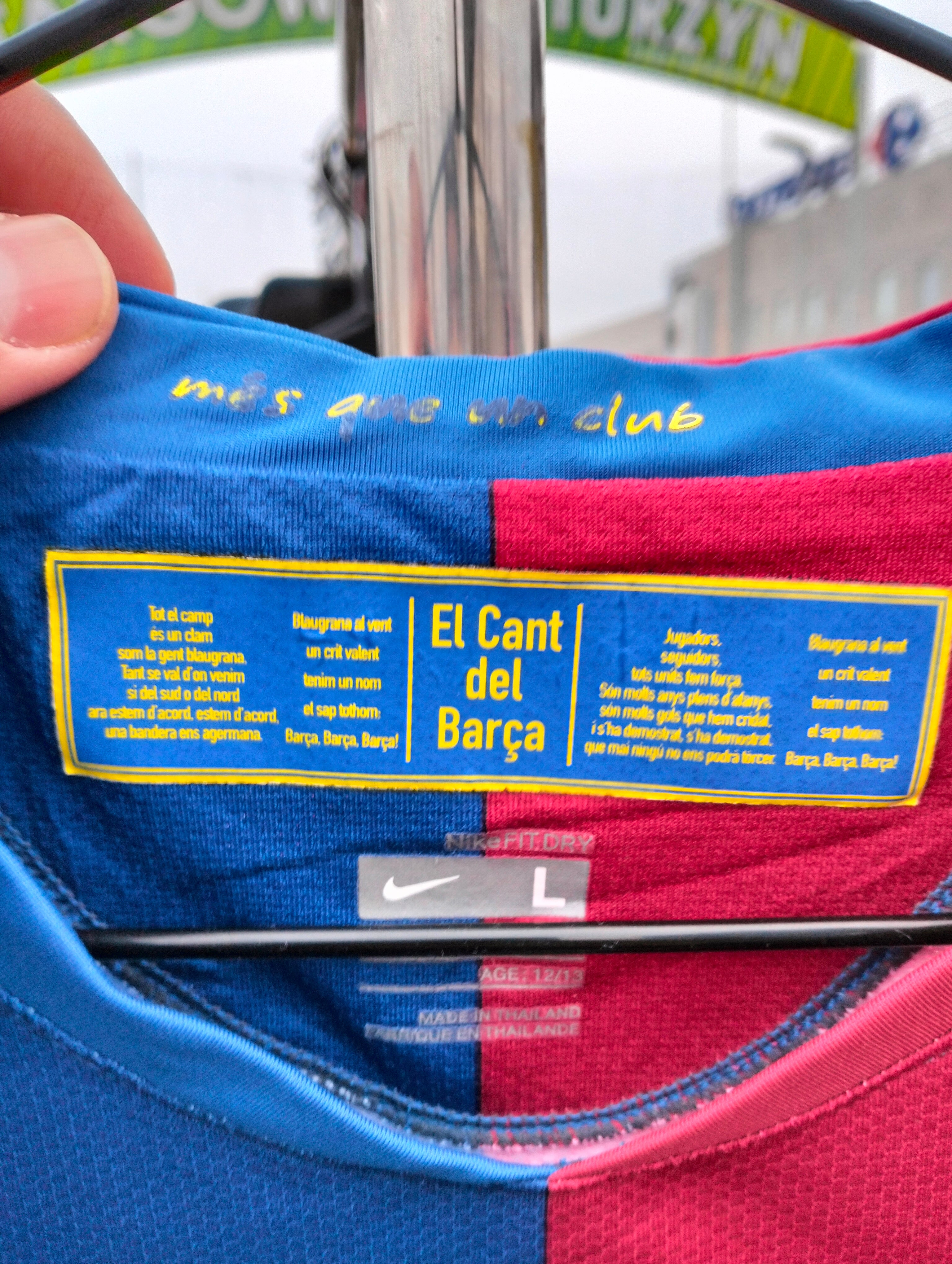 Original Nike FC Barcelona 2008-2009 shirt