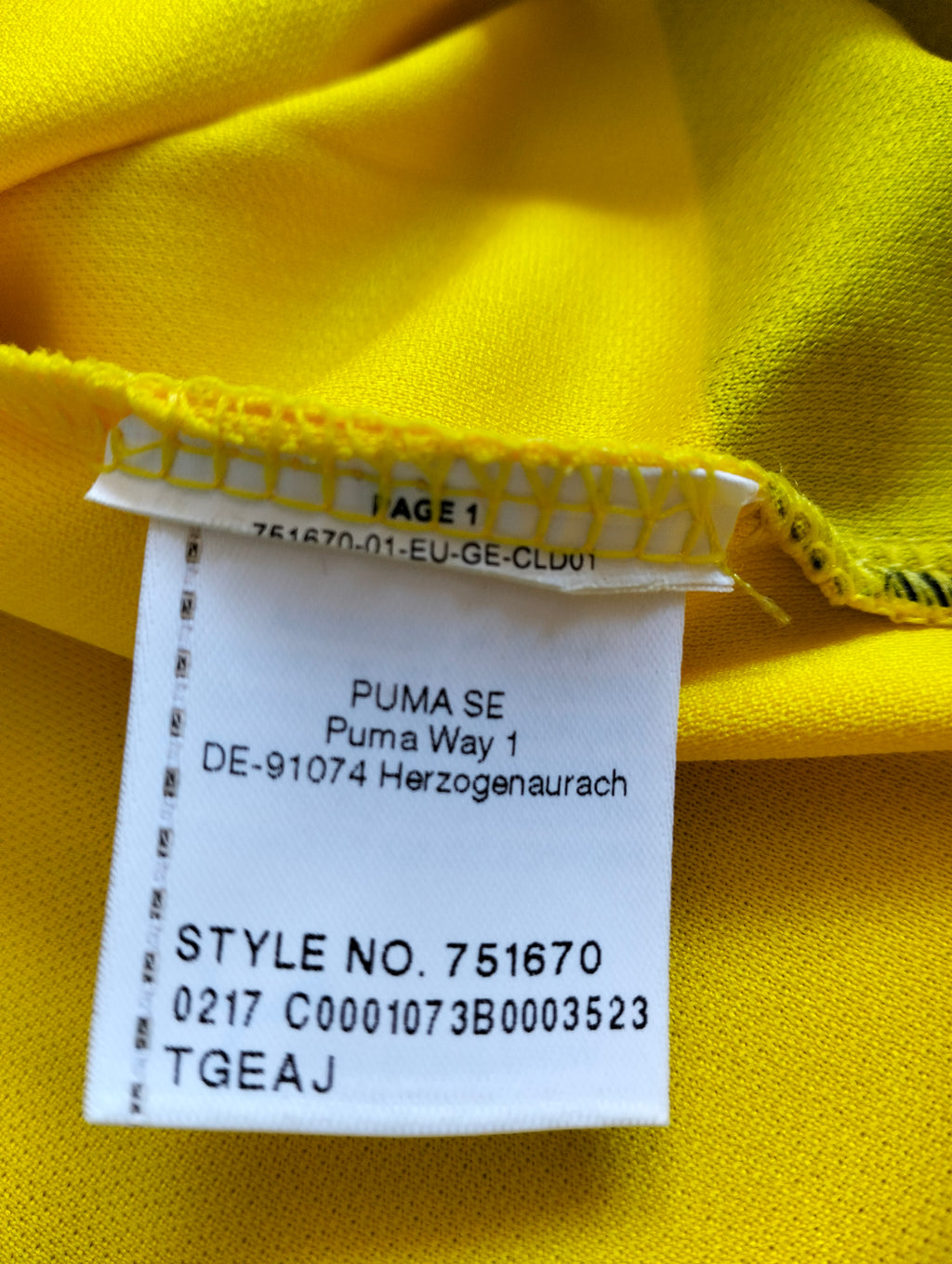 Borussia Dortmund 2017/18 Puma home shirt - Sokratis - M