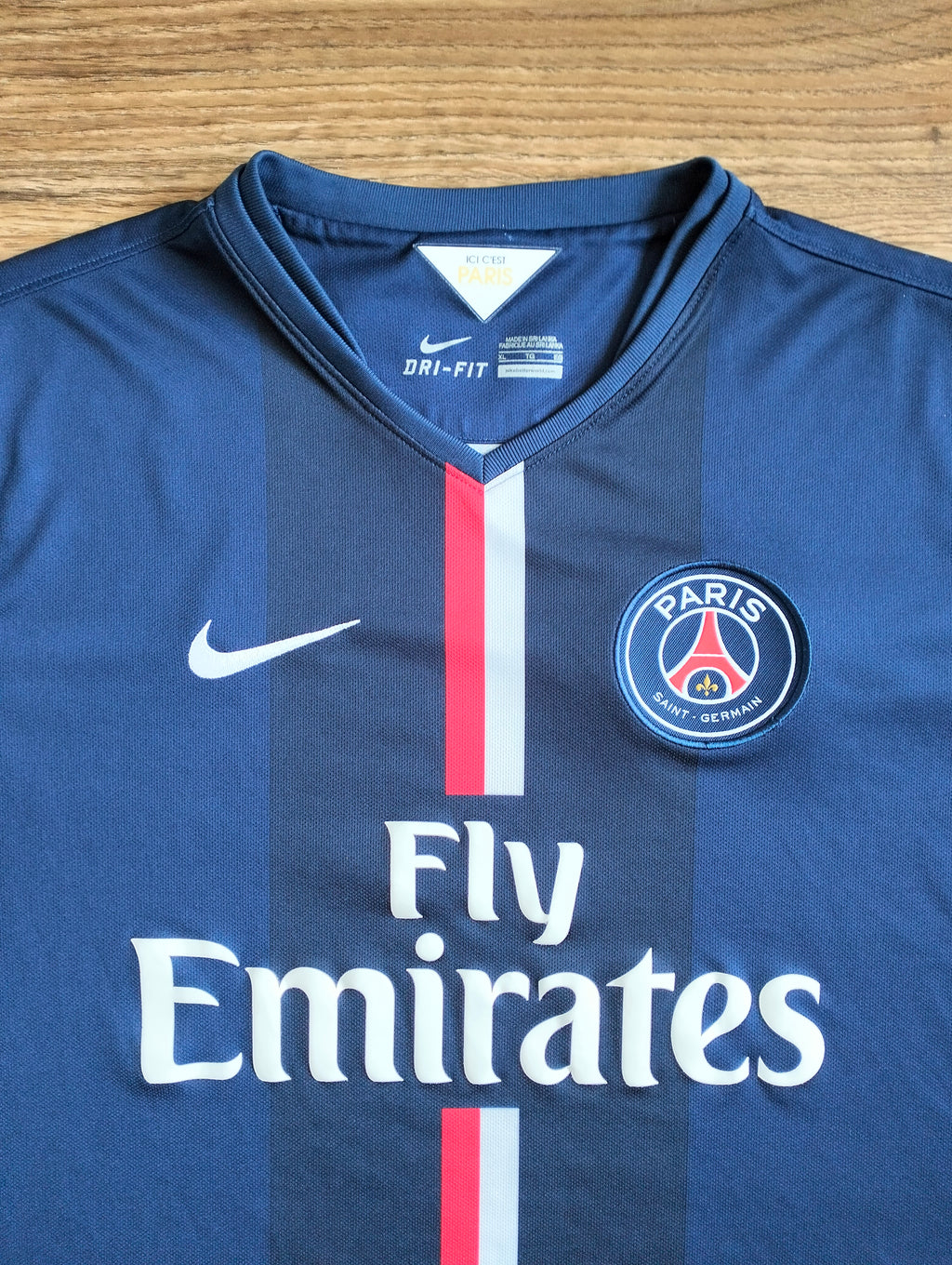 Paris Saint Germain 2014-15 Nike home shirt - XL