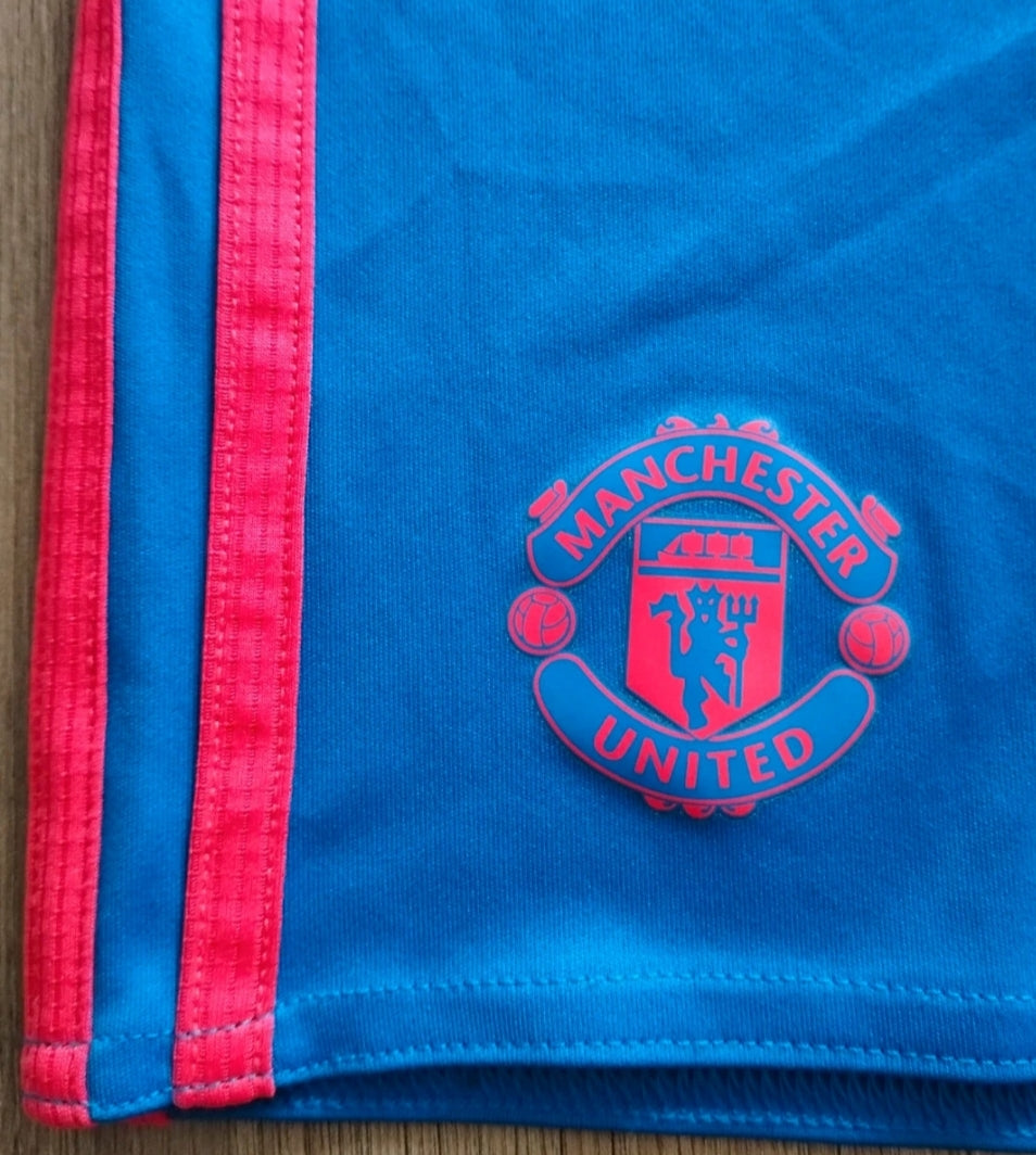 Manchester United 2021-2022 Adidas away kids shorts