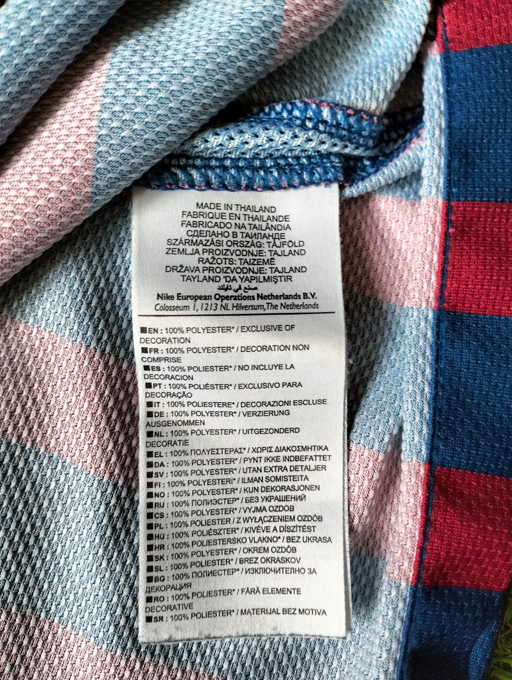 Original Nike FC Barcelona 2011-2012 Long Sleeve Jersey