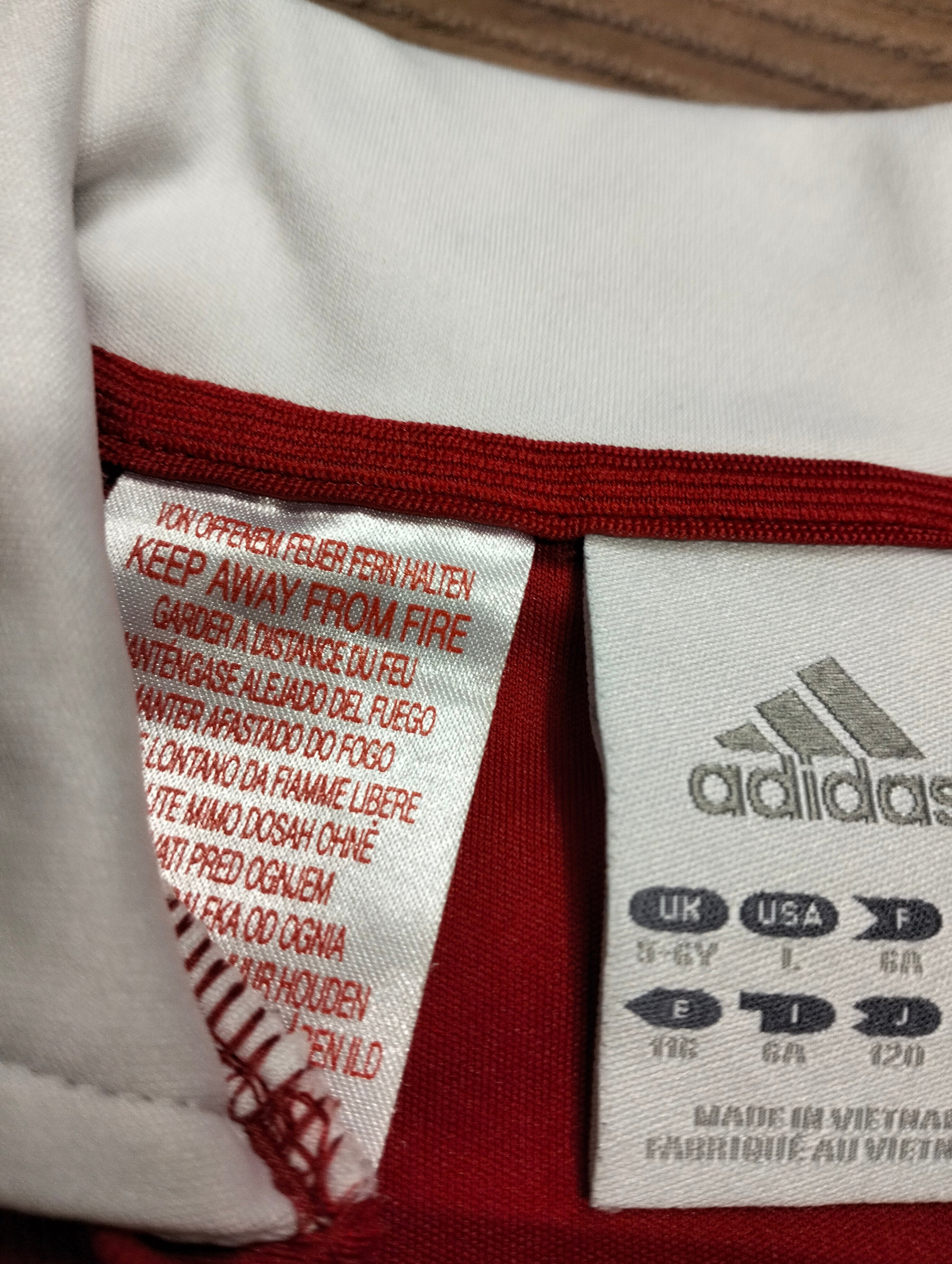 Denmark 2010-2011 Adidas home shirt