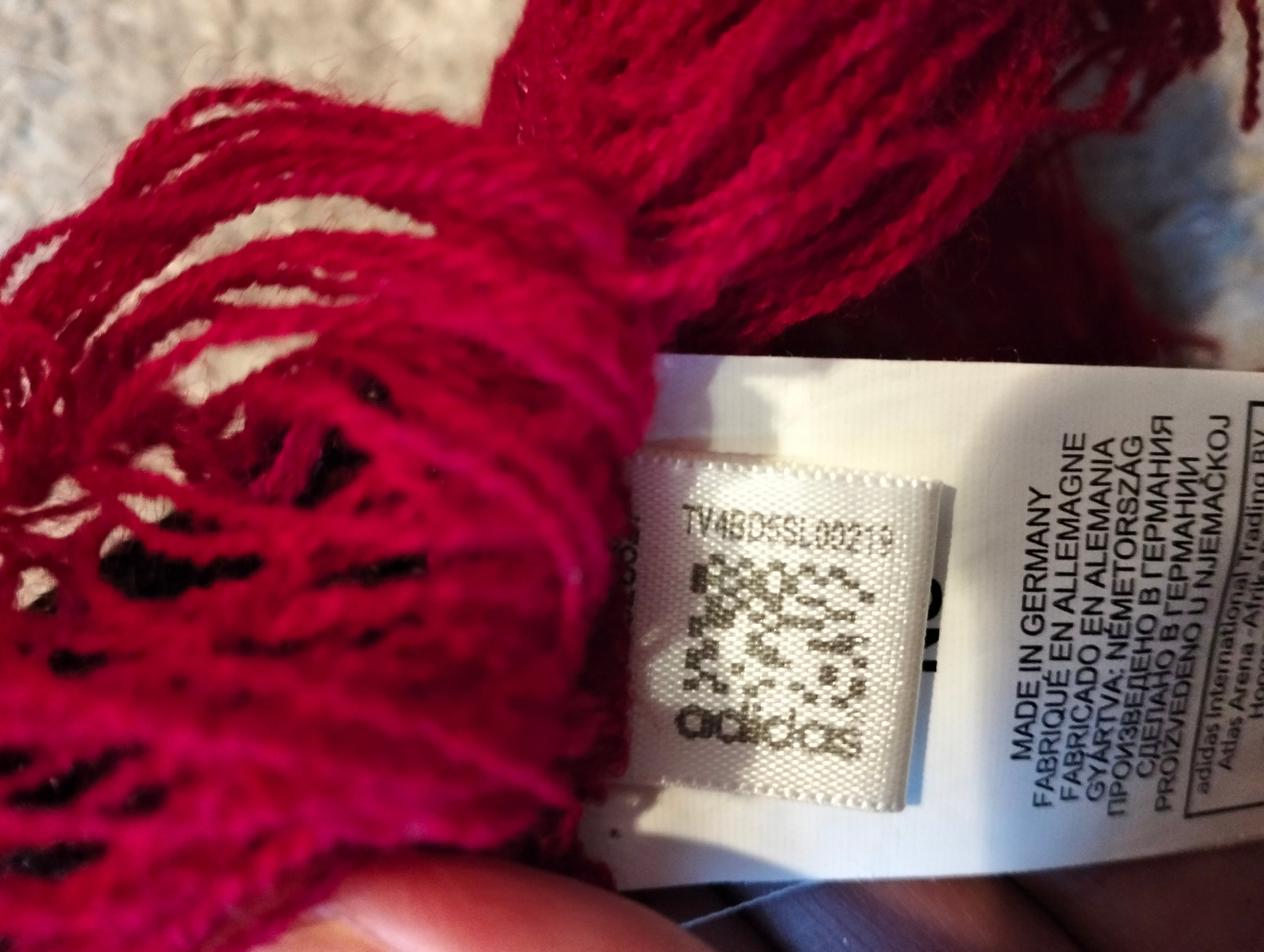 Original Adidas AC Milan scarf