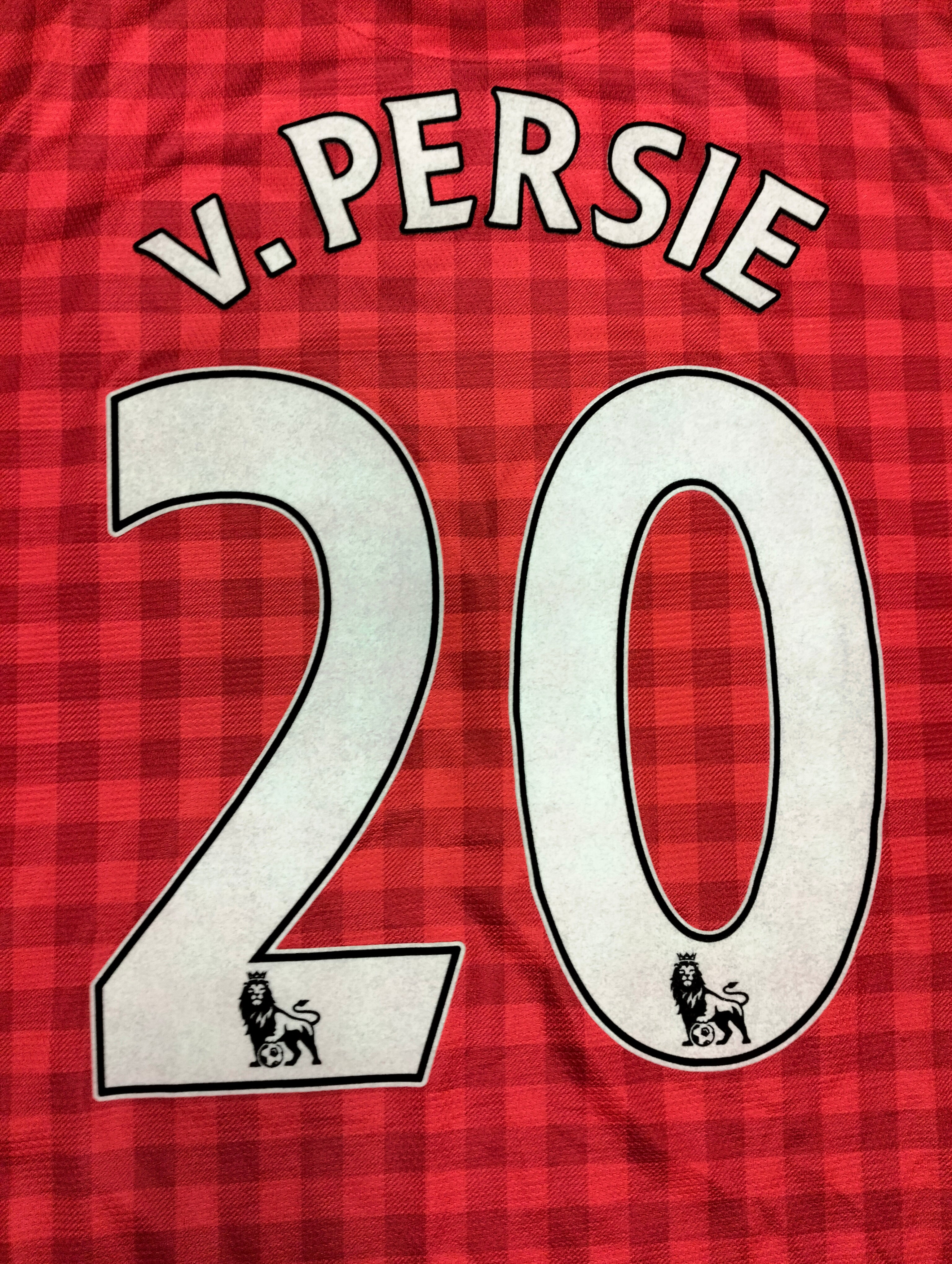 Original Manchester United shirt from 2012/2013 - Van Persie