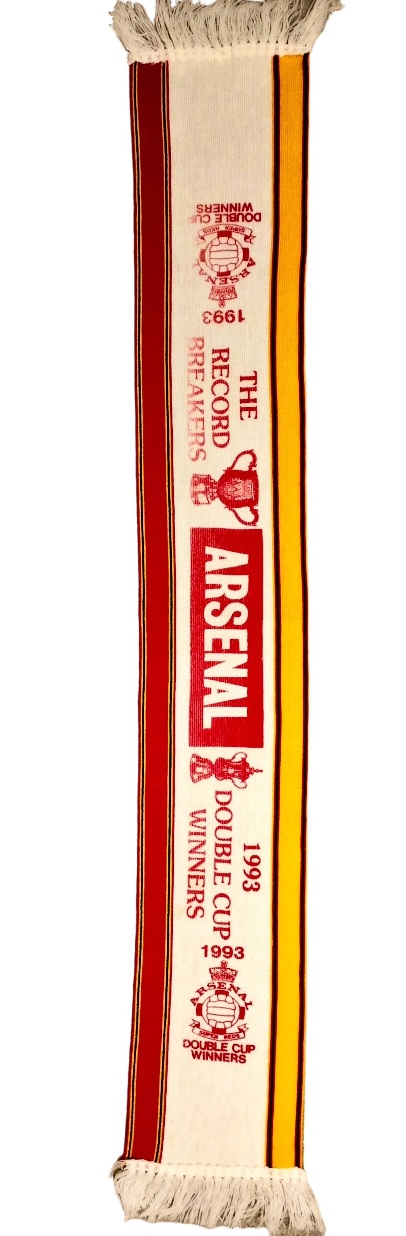 Arsenal London 1993 scarf