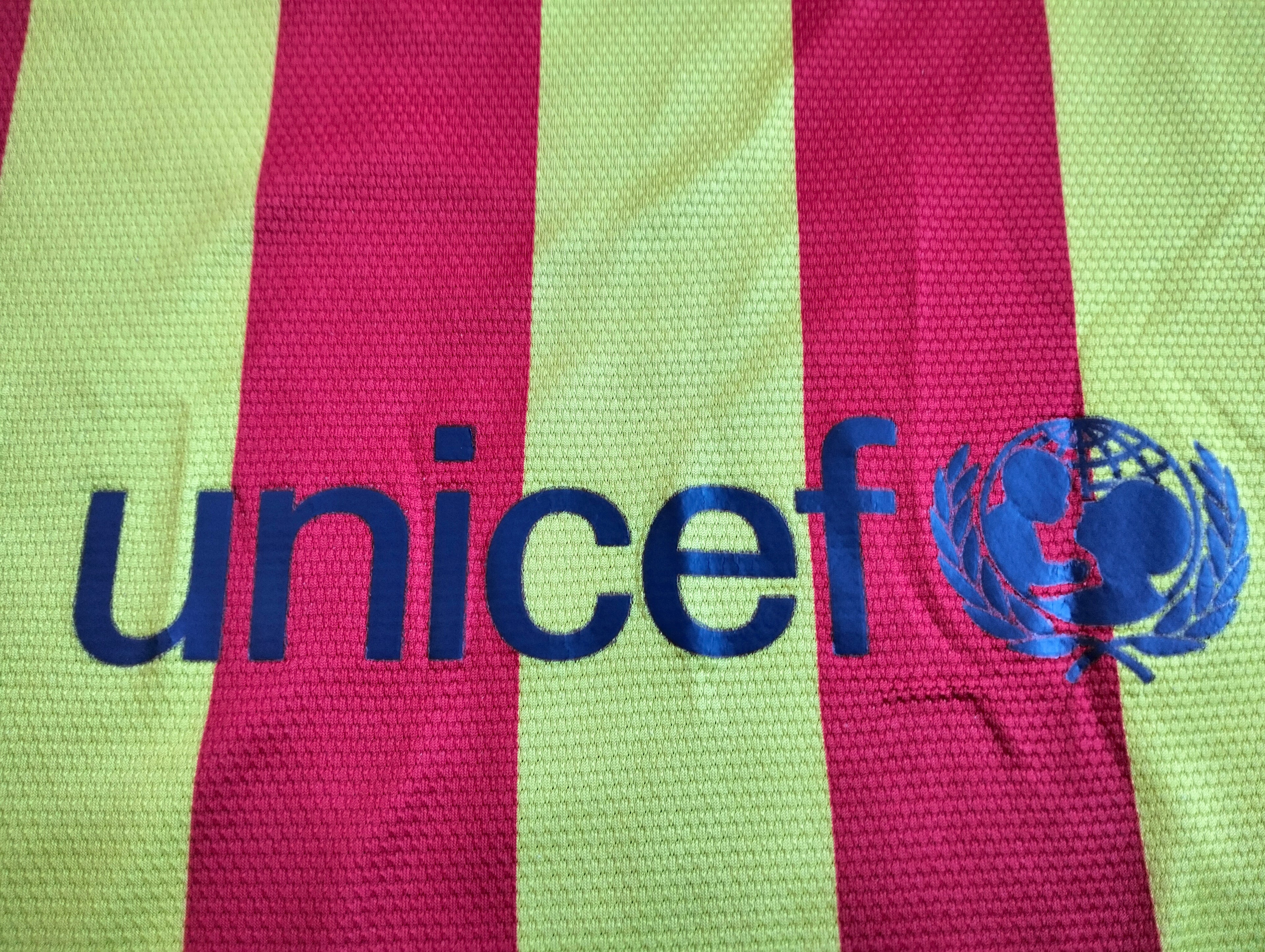 2. Original FC Barcelona 2013-14 Nike away shirt - S