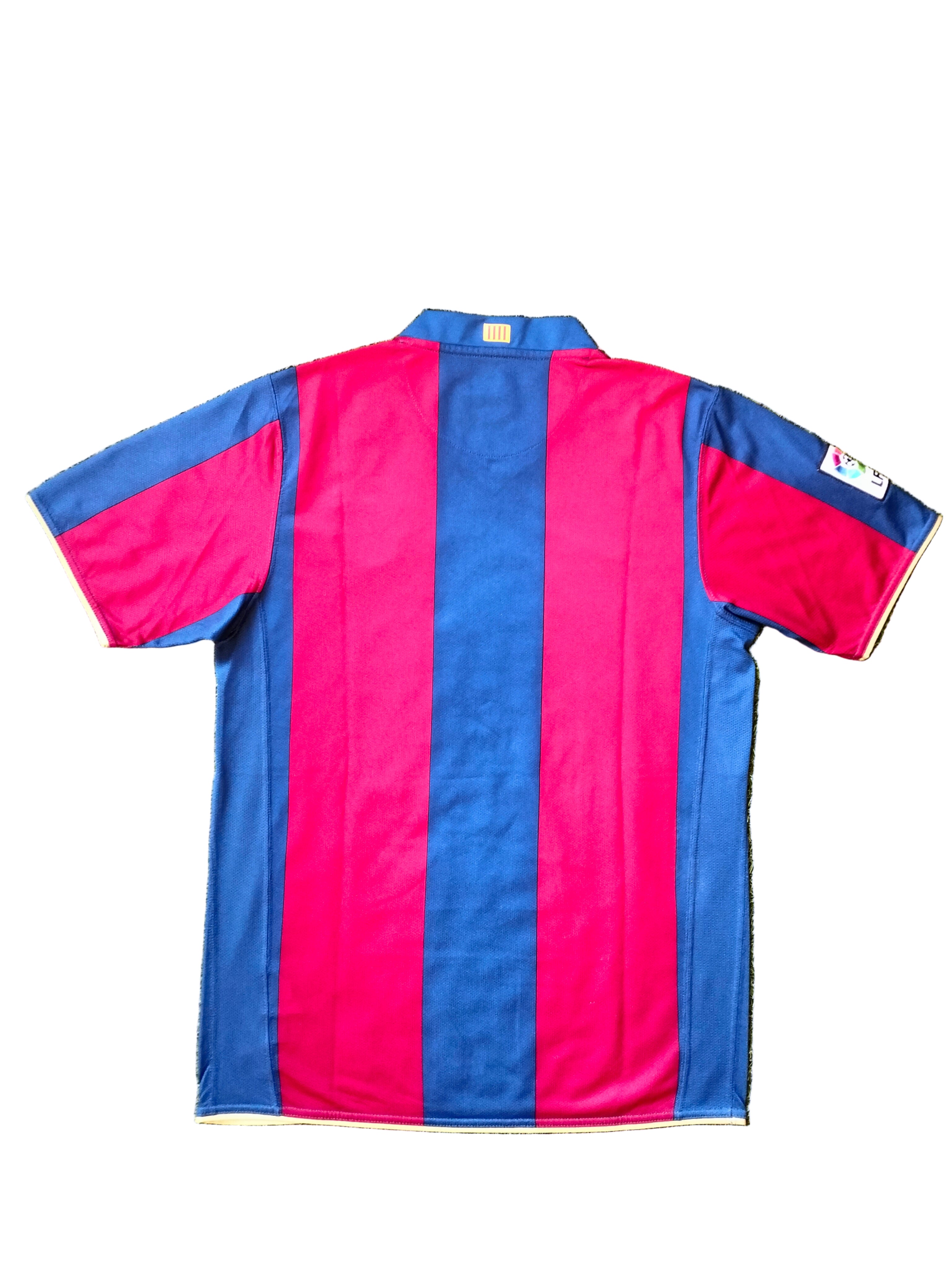 FC Barcelona 2007/08 Nike home shirts -  50th anniversary of Camp Nou