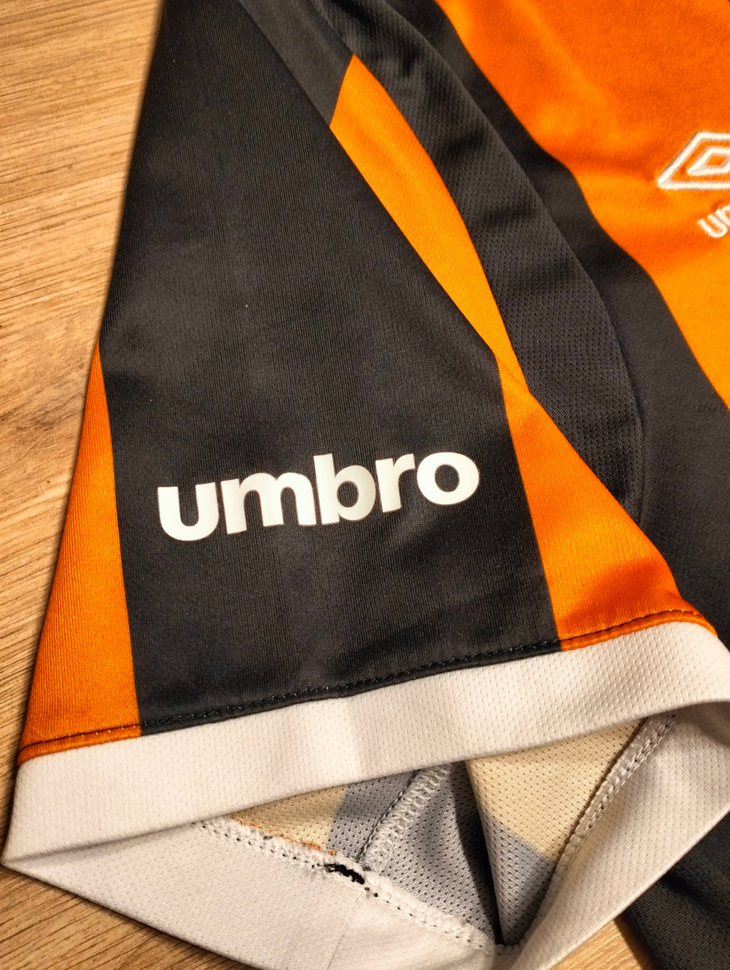 Original Umbro Hull City football shirt autographed by Kamil Grosicki