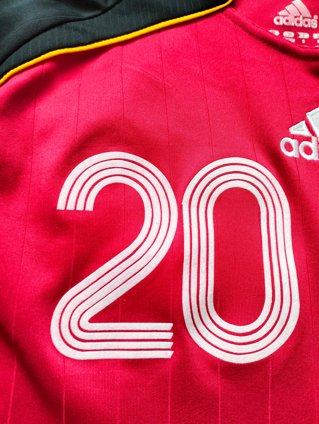 Original German national team away jersey Lukas Podolski from 2006.