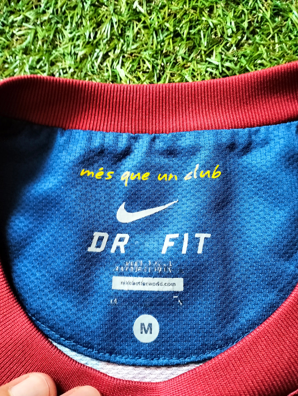 Original Nike FC Barcelona 2011-2012 Long Sleeve Jersey