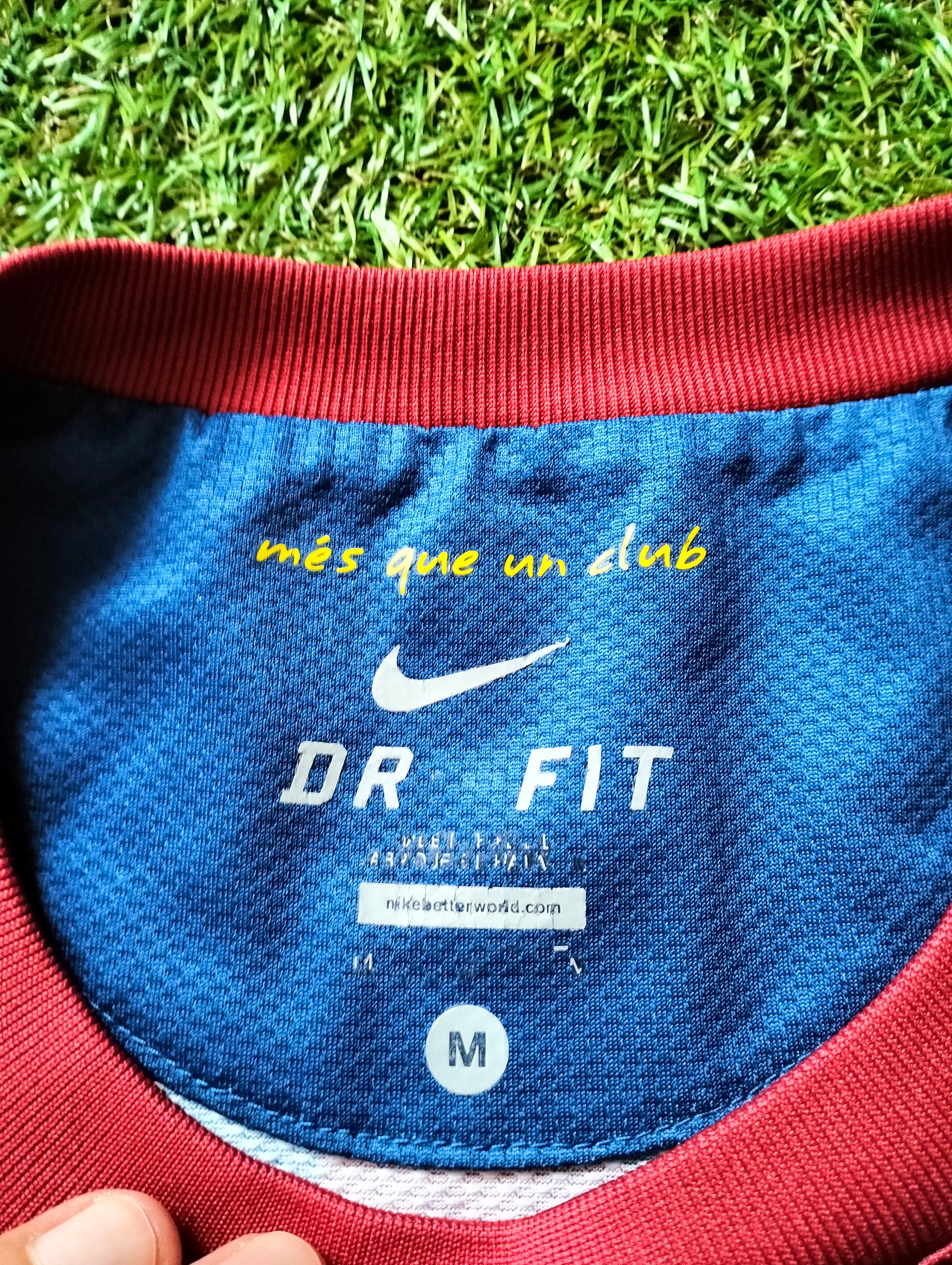 Original Nike FC Barcelona 2011-2012 Long Sleeve Jersey