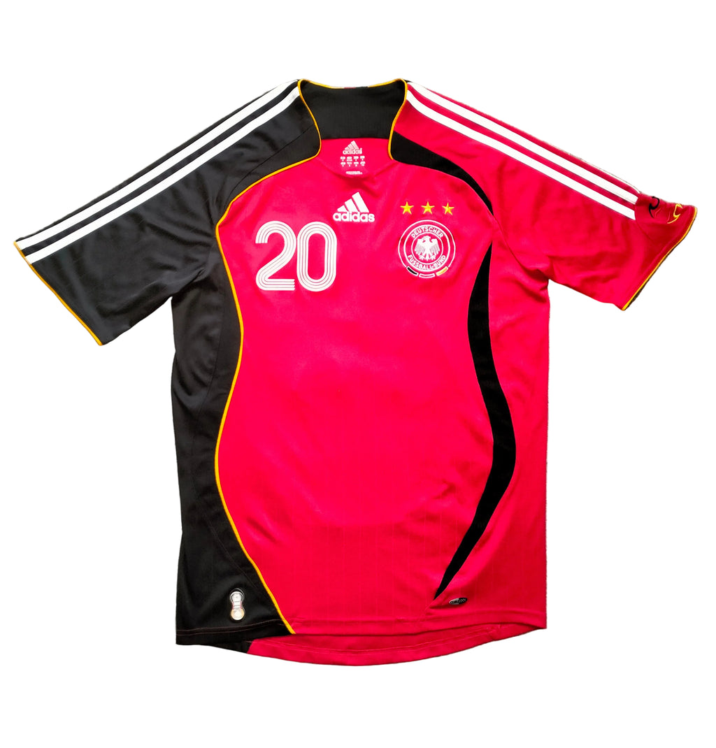 Original German national team away jersey Lukas Podolski from 2006.