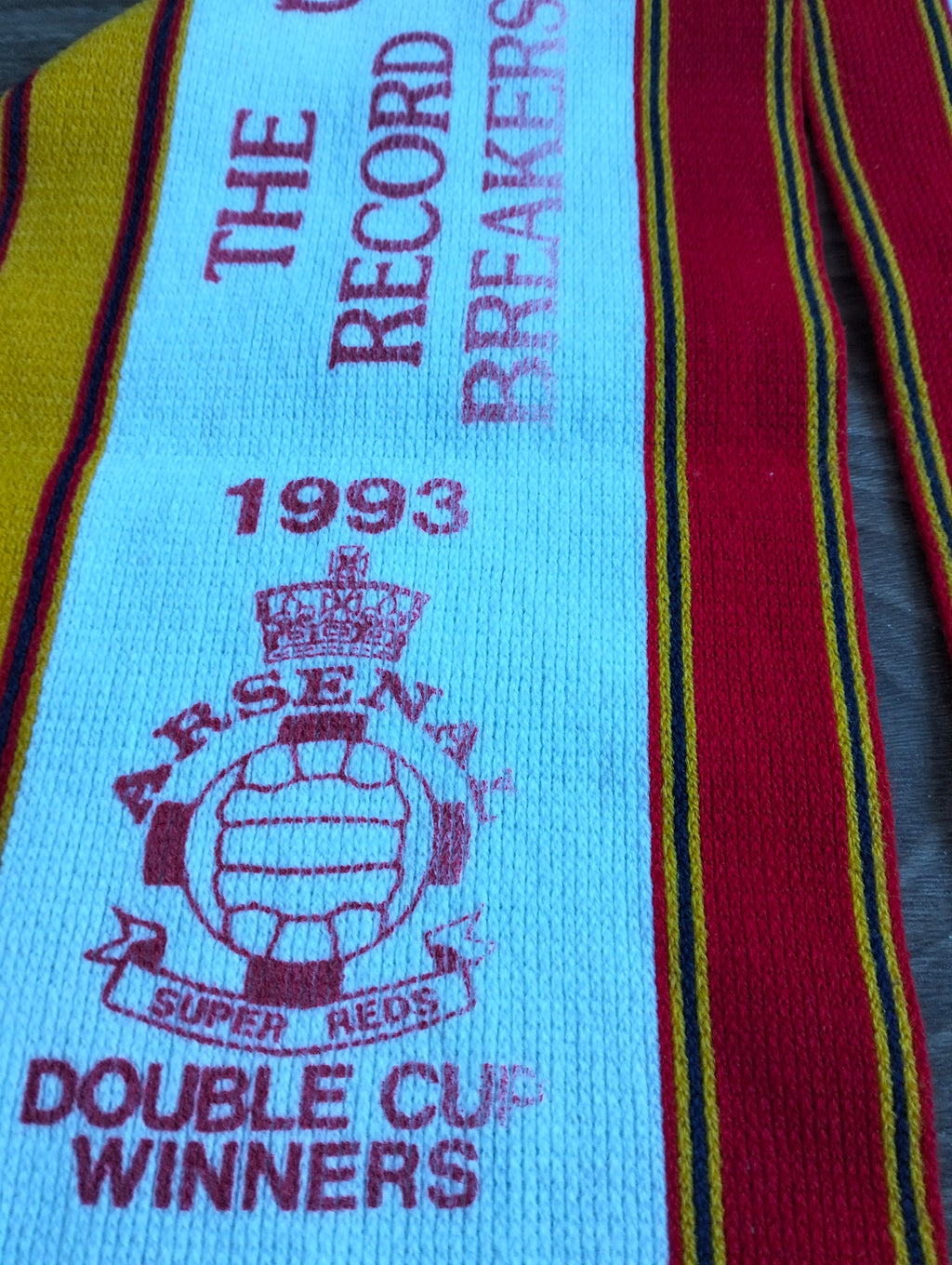 Scarf Arsenal London from 1993