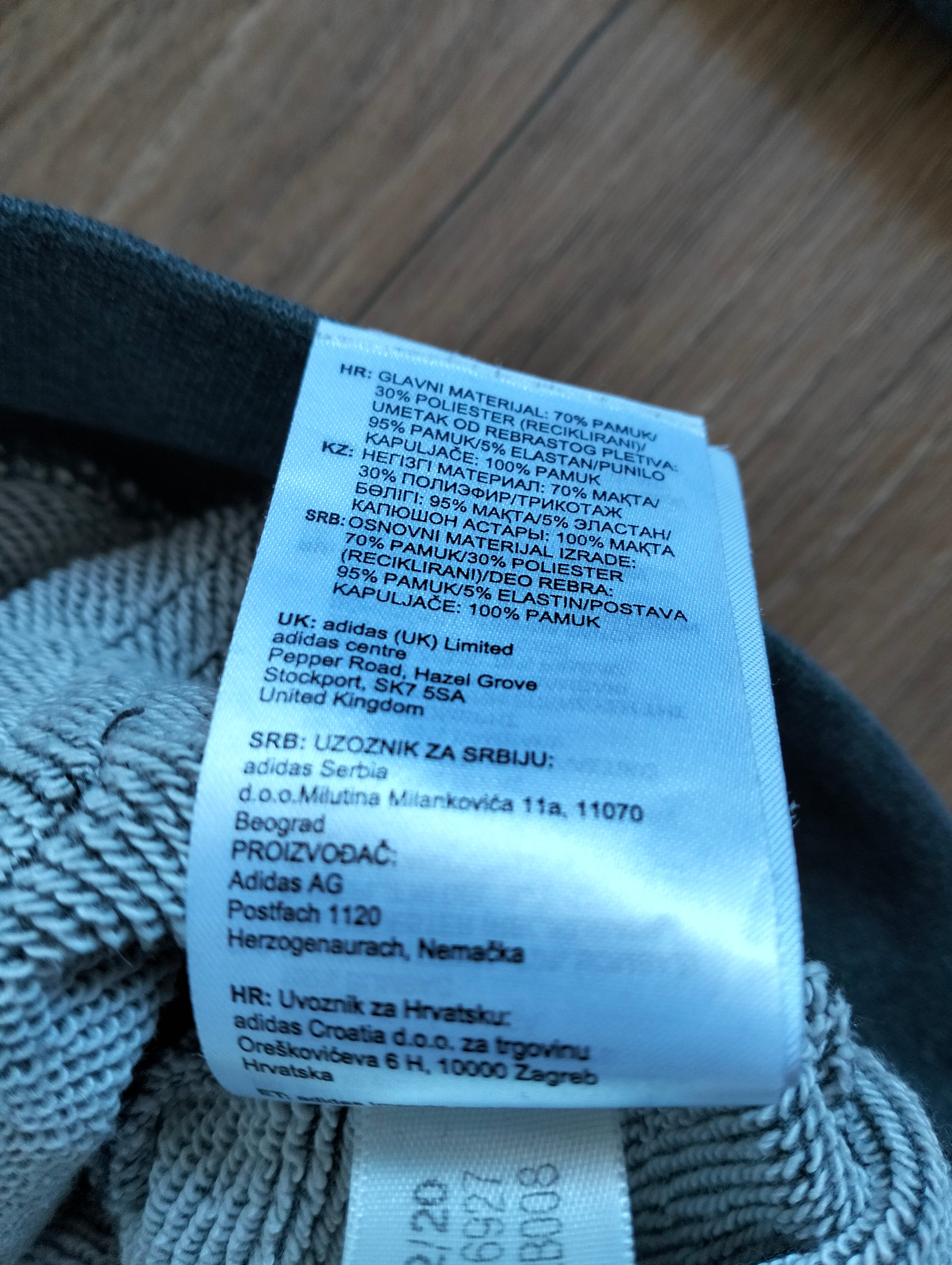 1.2. Original Arsenal London 2020-21 Adidas hoodie - M