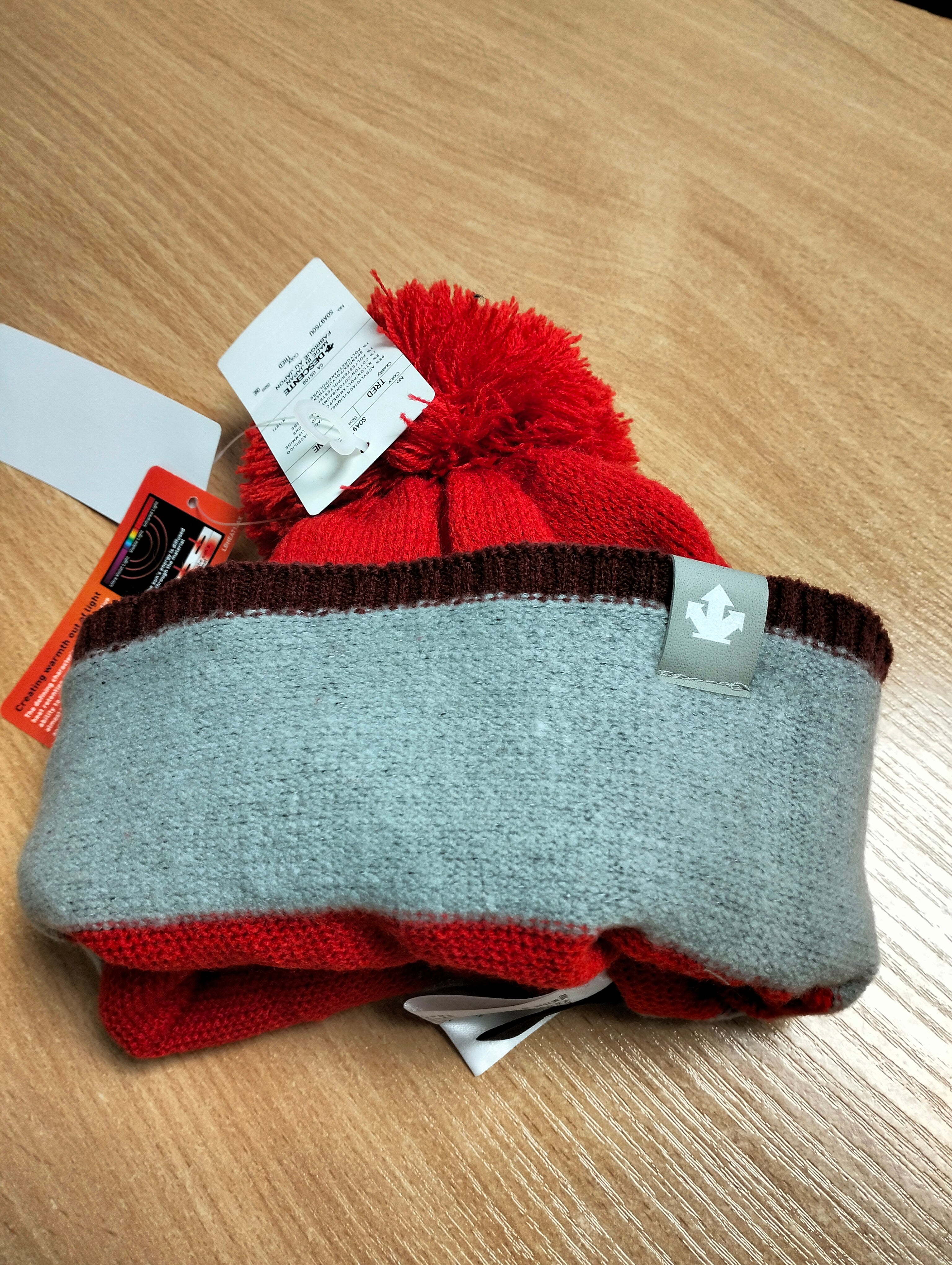 New Descente Switzerland Sui winter hat