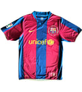 1.4. FC Barcelona 2007/08 Nike home shirt -  50th anniversary of Camp Nou - S