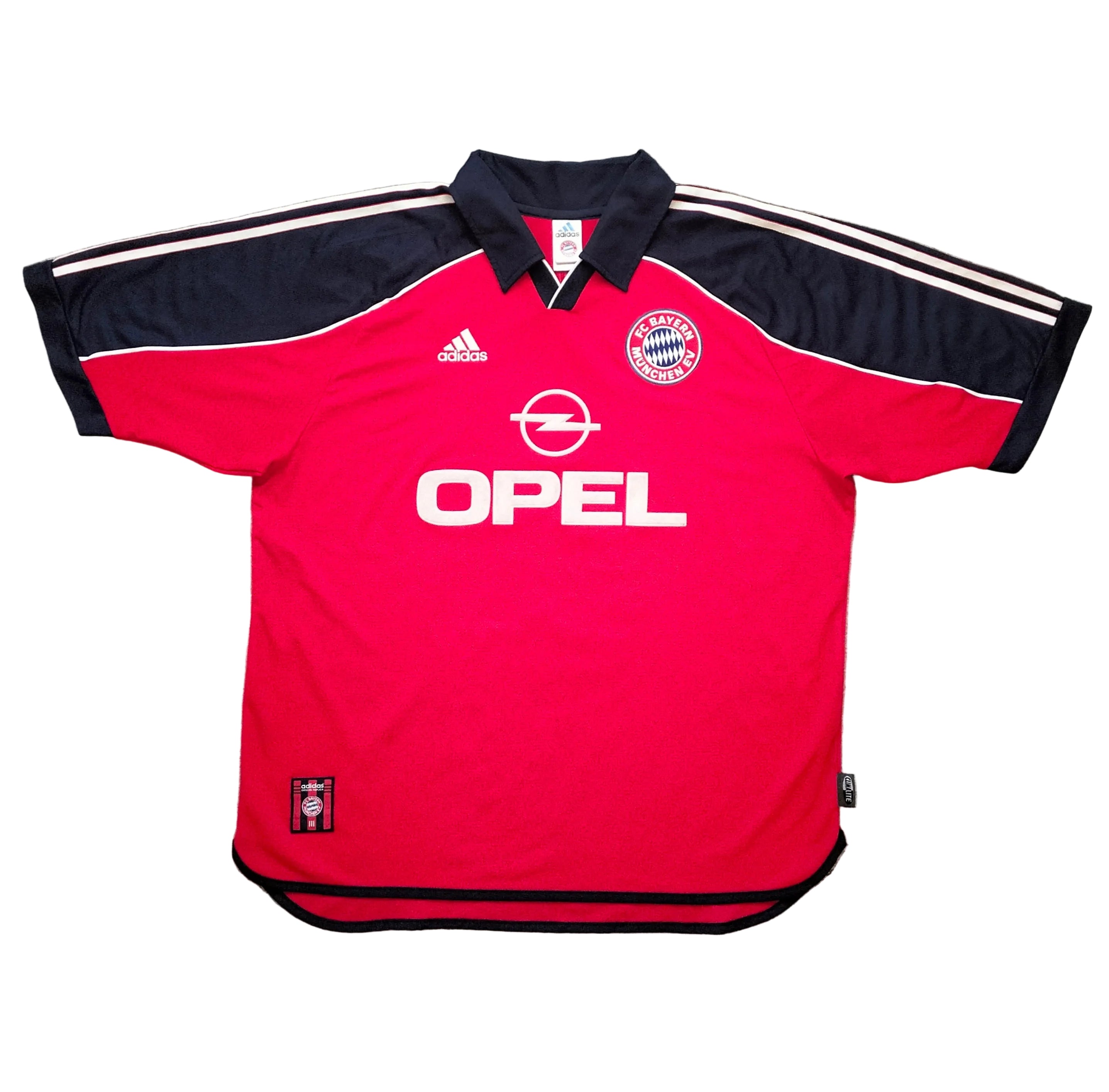 1.1 Original FC Bayern Munich 1999-2001 home shirt - Mario Basler - XL