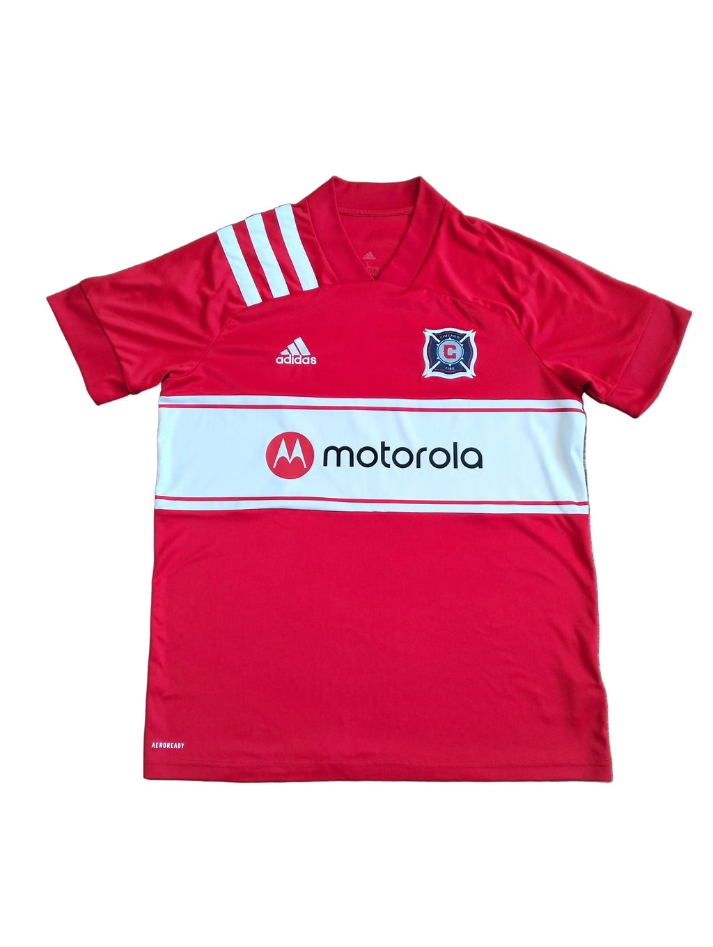 Chicago Fire 2020/21 Adidas home shirt - L