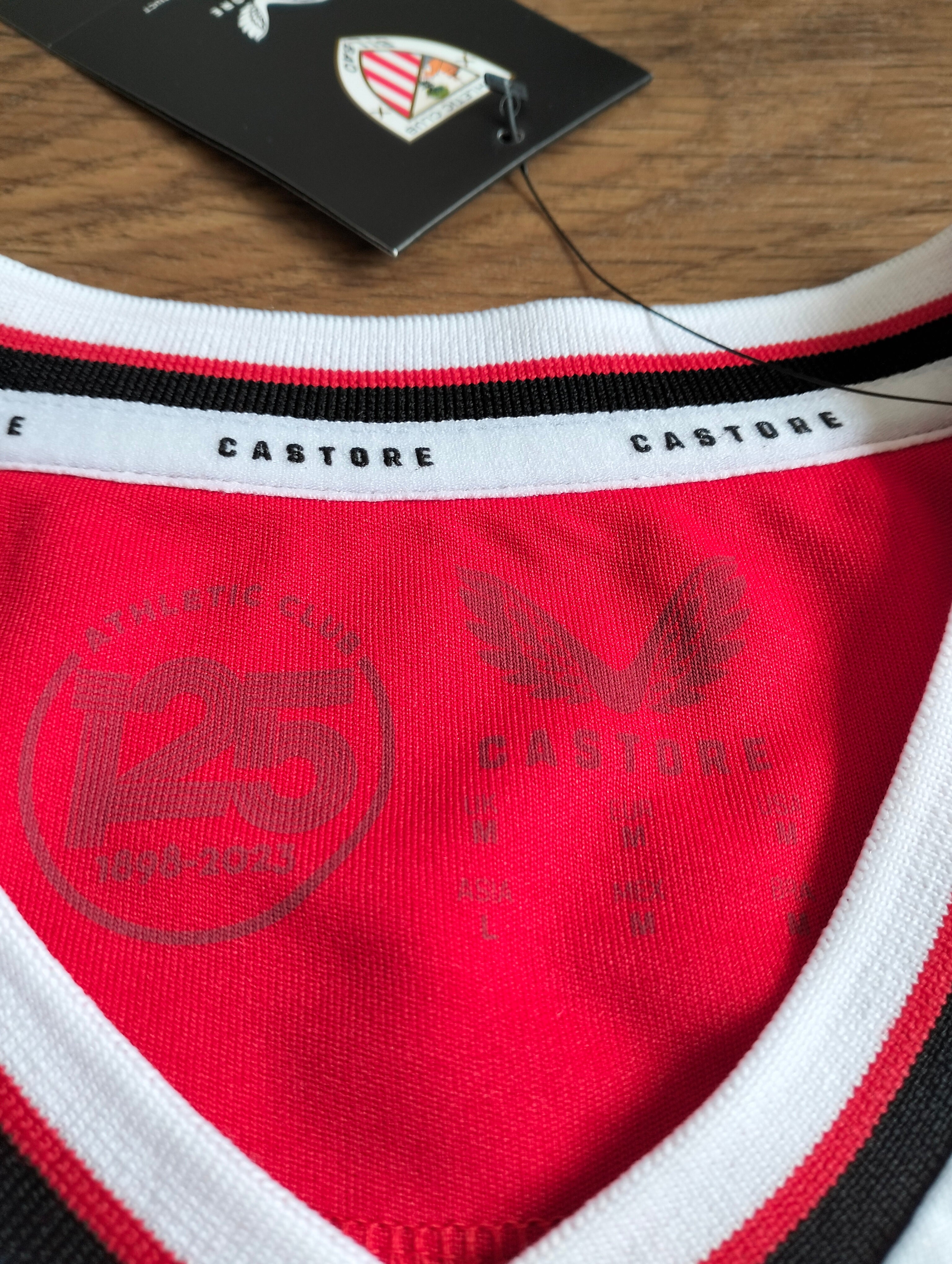 Athletic Bilbao 2023/24 Castore home shirt - M