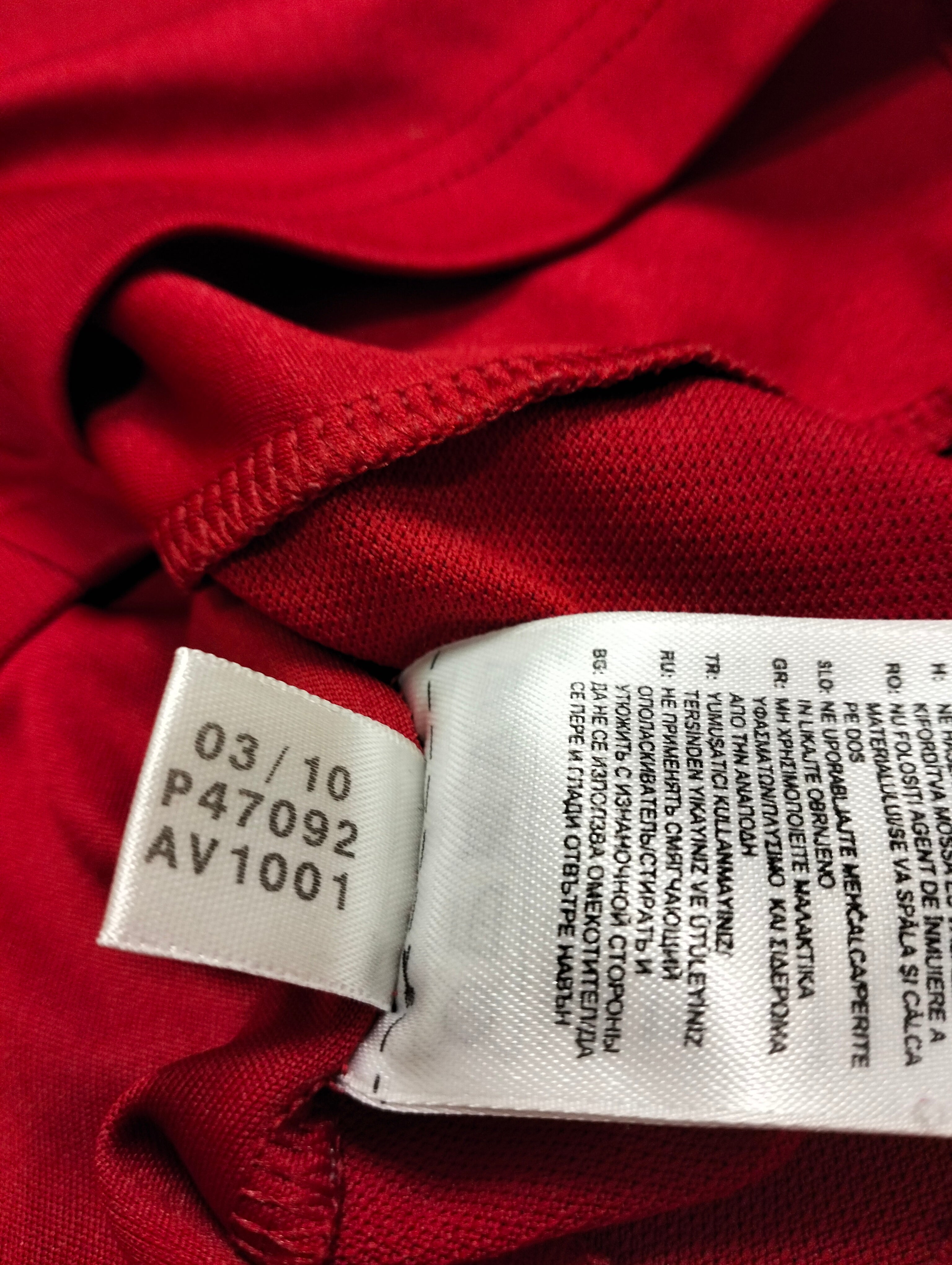 Denmark 2010-2011 Adidas home shirt