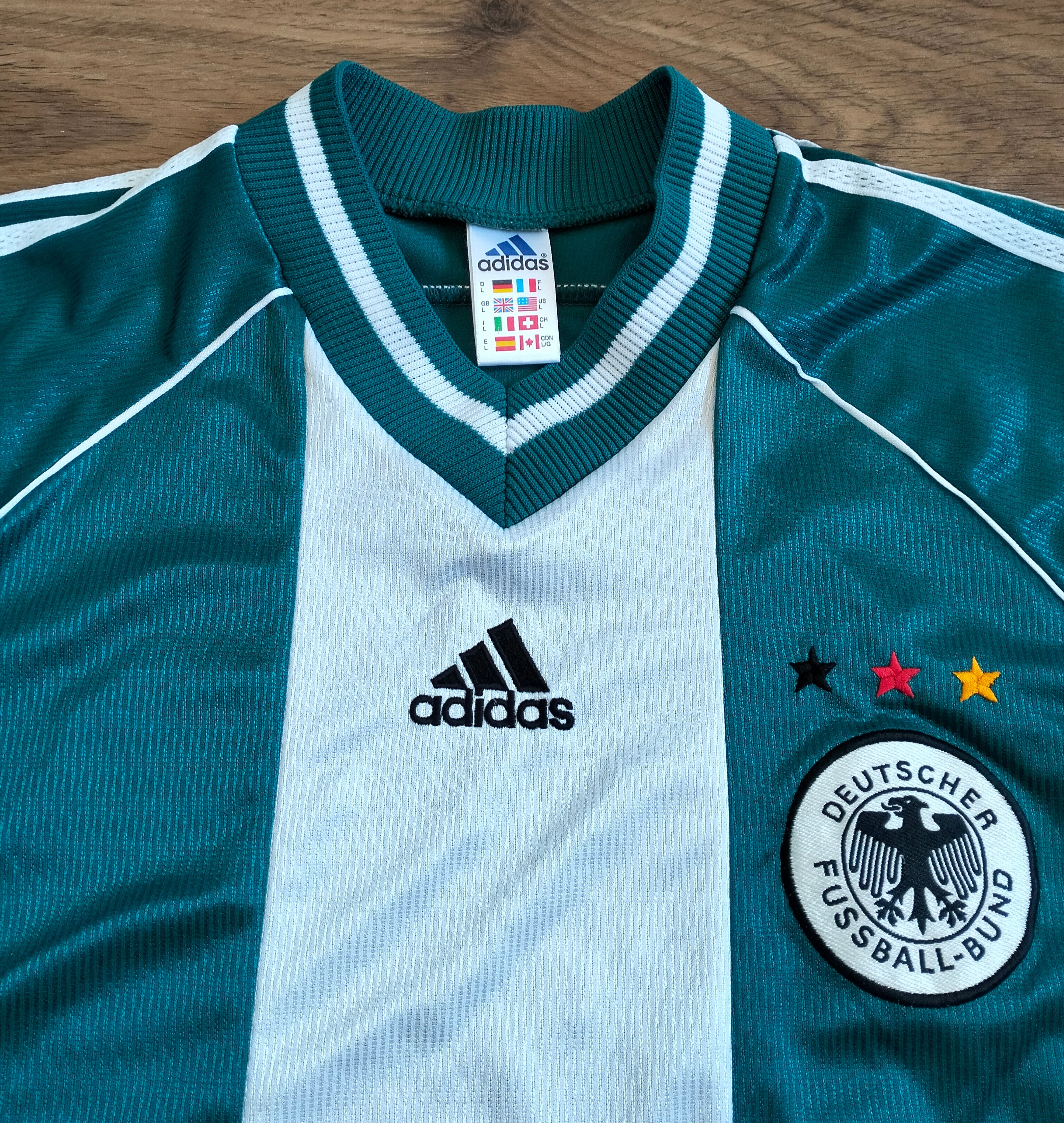 Germany 1998/00 Adidas away shirt - L