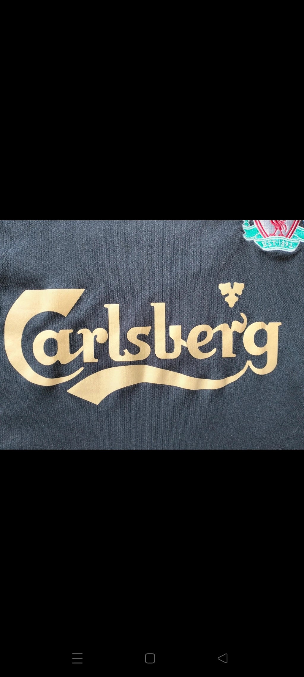 Original Adidas FC Liverpool 2009-2010 away jersey