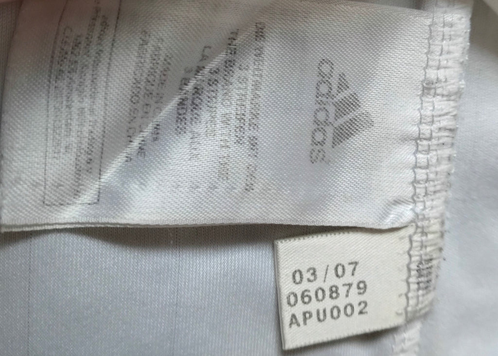 Original Real Madrid 2006-07 Adidas home shirt - XL