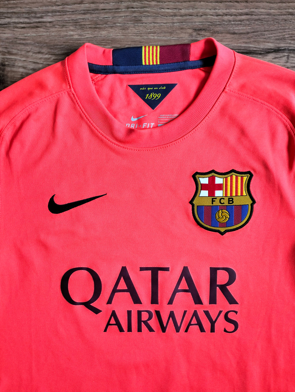 Original FC Barcelona 2014-15 Nike away shirt - Dani Alves - S