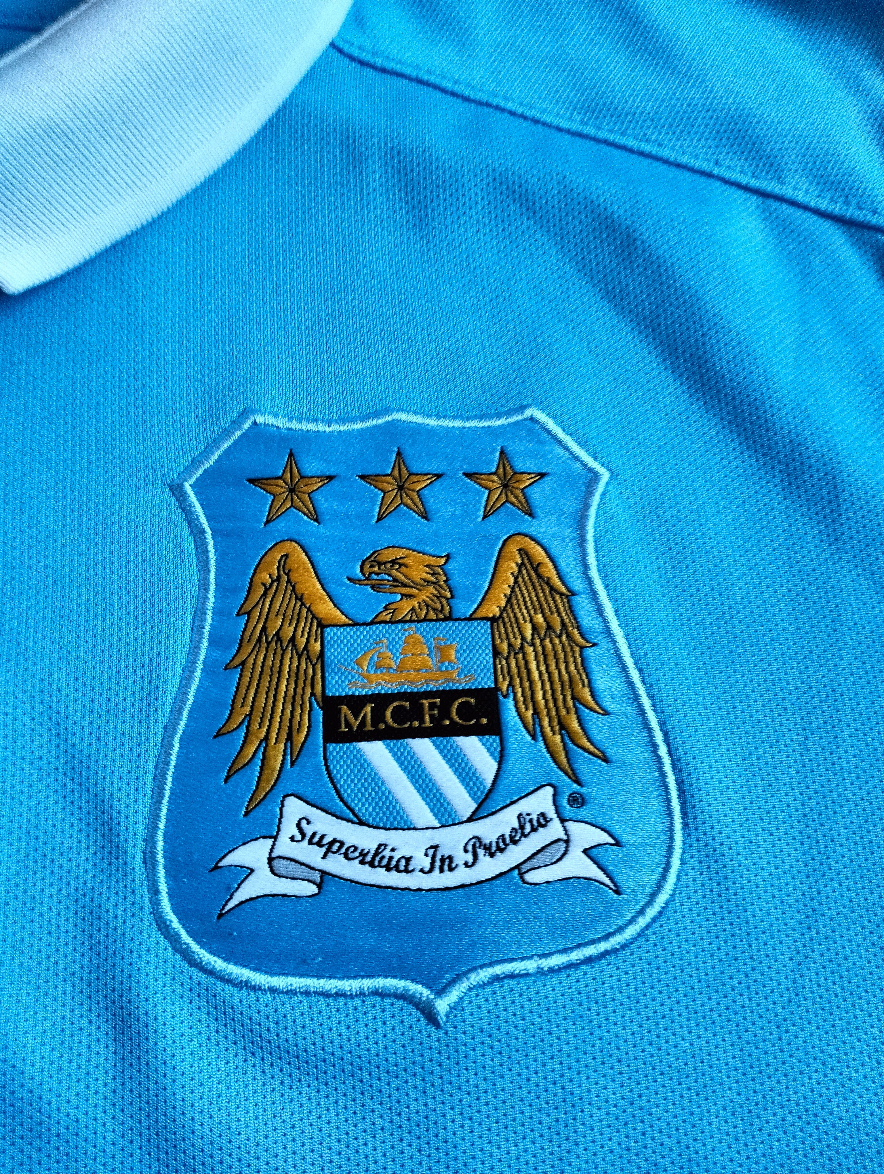 Original Manchester City 2015-16 Nike home shirt - Kun Aguero