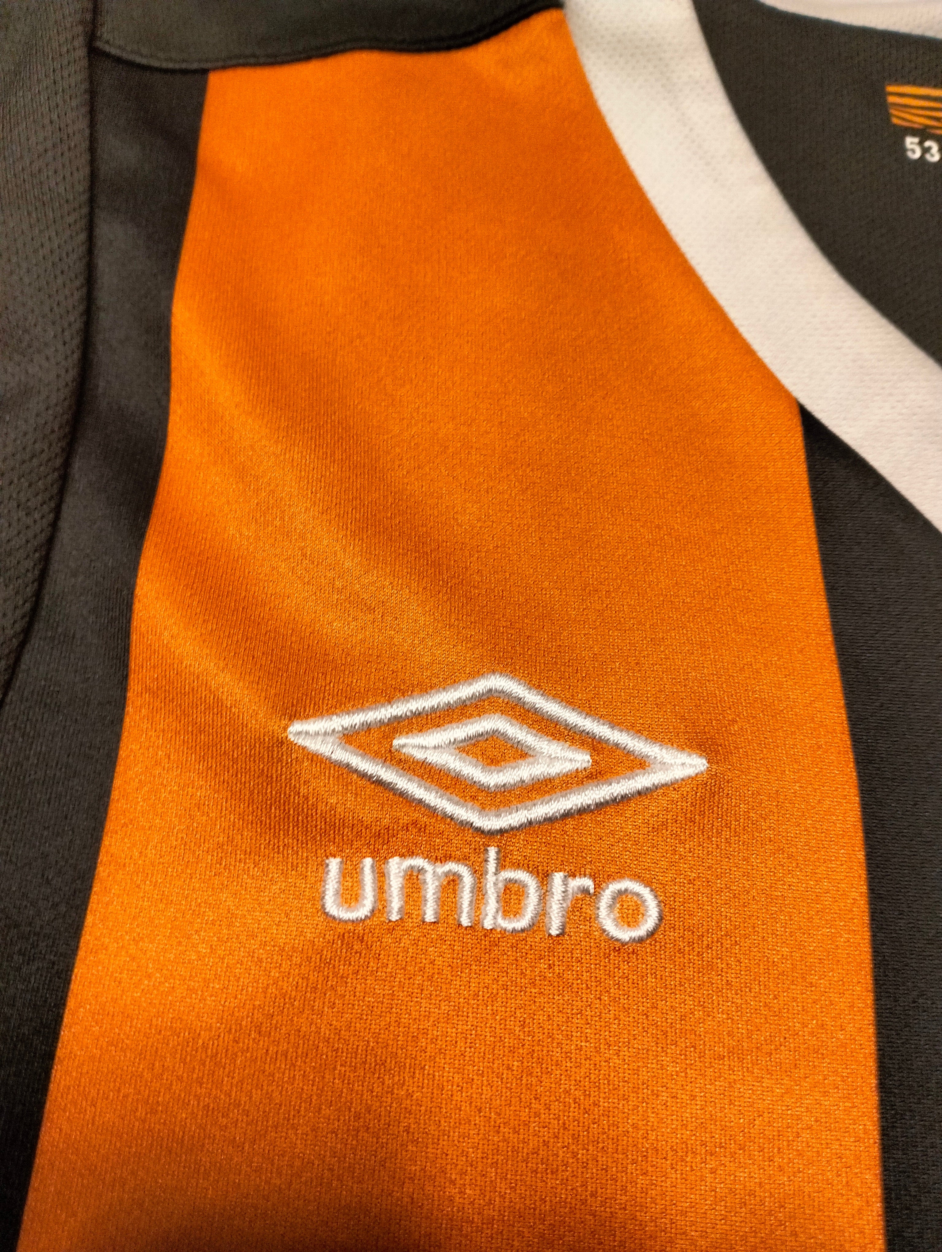 Original Umbro Hull City football shirt autographed by Kamil Grosicki