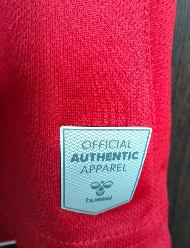 Denmark 2018-19 Hummel home kids shirt - Christian Eriksen