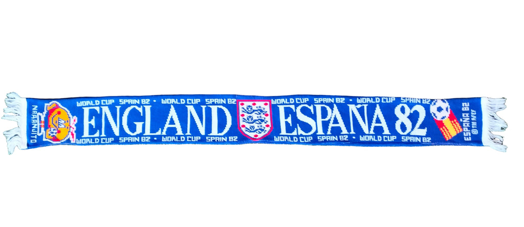 Original England scarf from Mundial 82 Espana