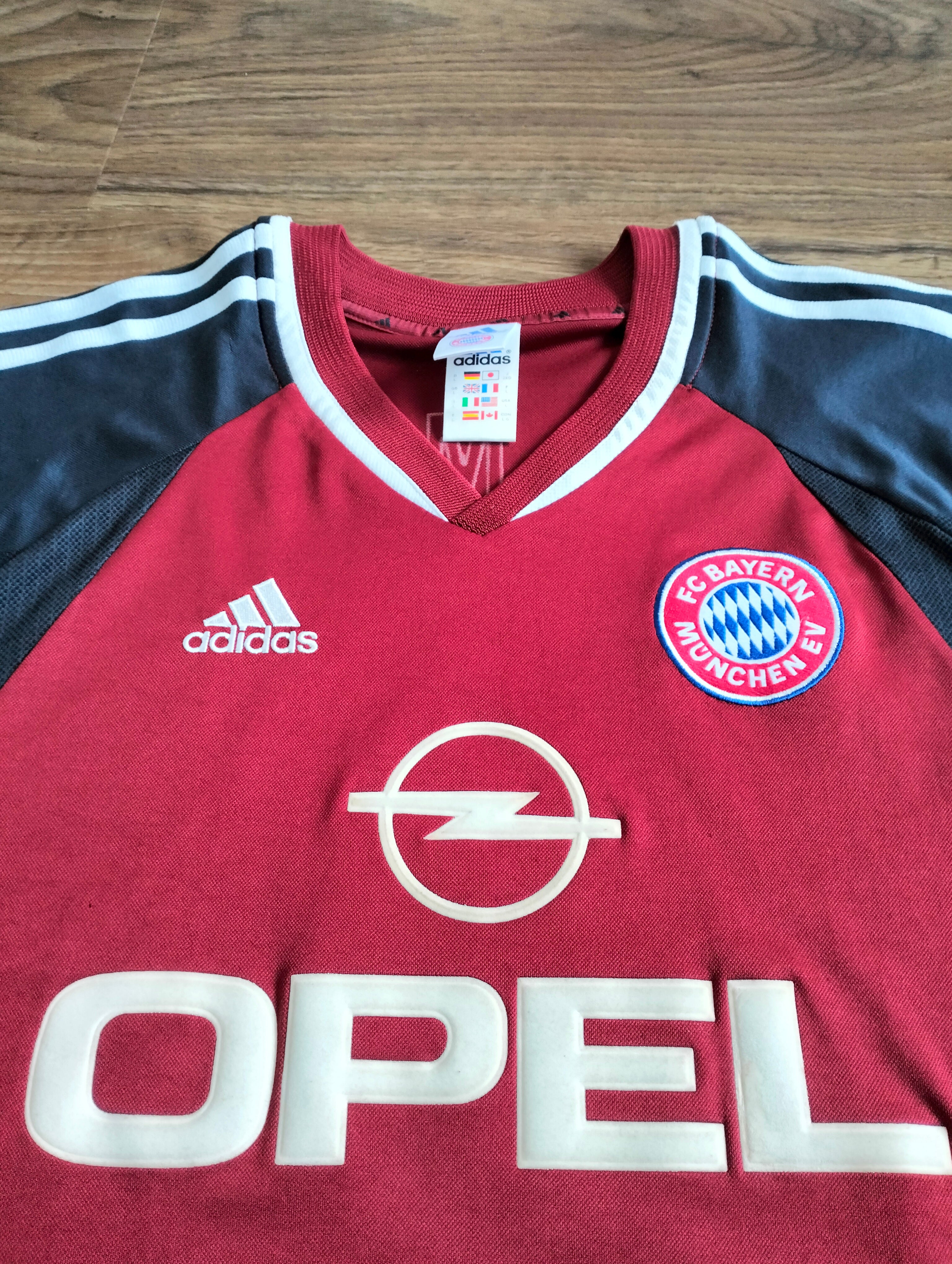 1.1. Bayern Munich 2001-02 Adidas home shirt - Mehmet Scholl - L