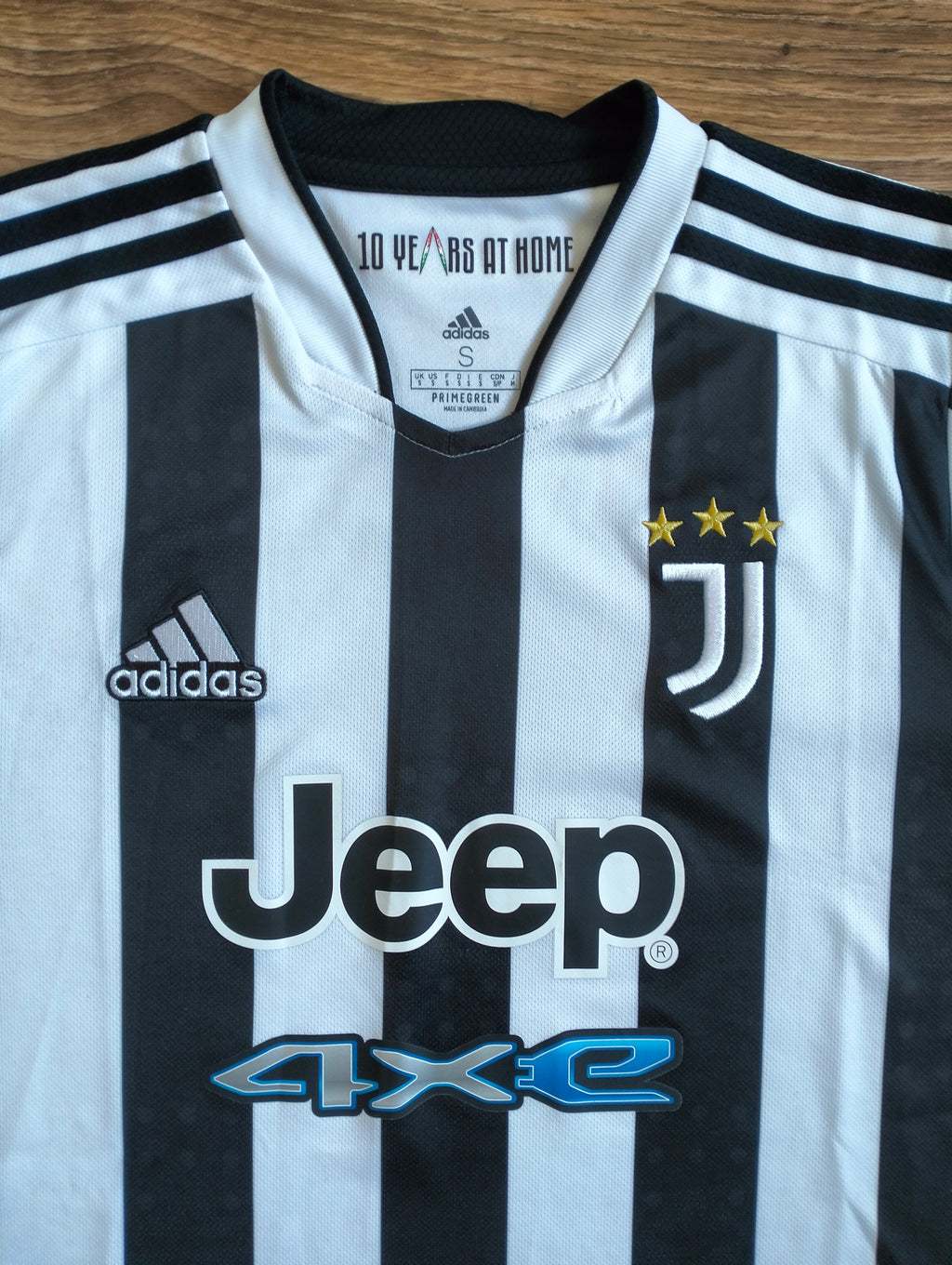 1.2. Juventus Turin 2021-22 Adidas home shirt - S