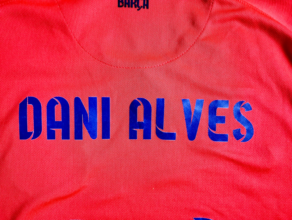 Original FC Barcelona 2014-15 Nike away shirt - Dani Alves - S