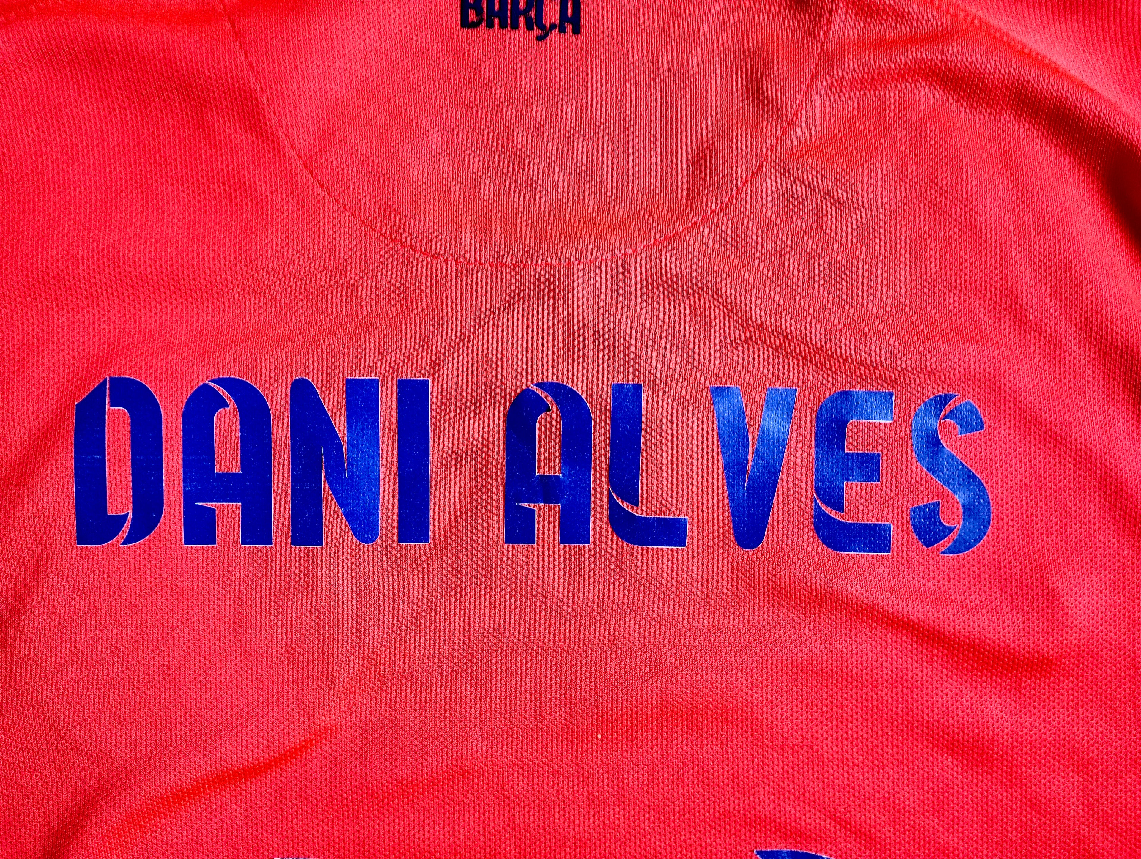 Original FC Barcelona 2014-15 Nike away shirt - Dani Alves - S