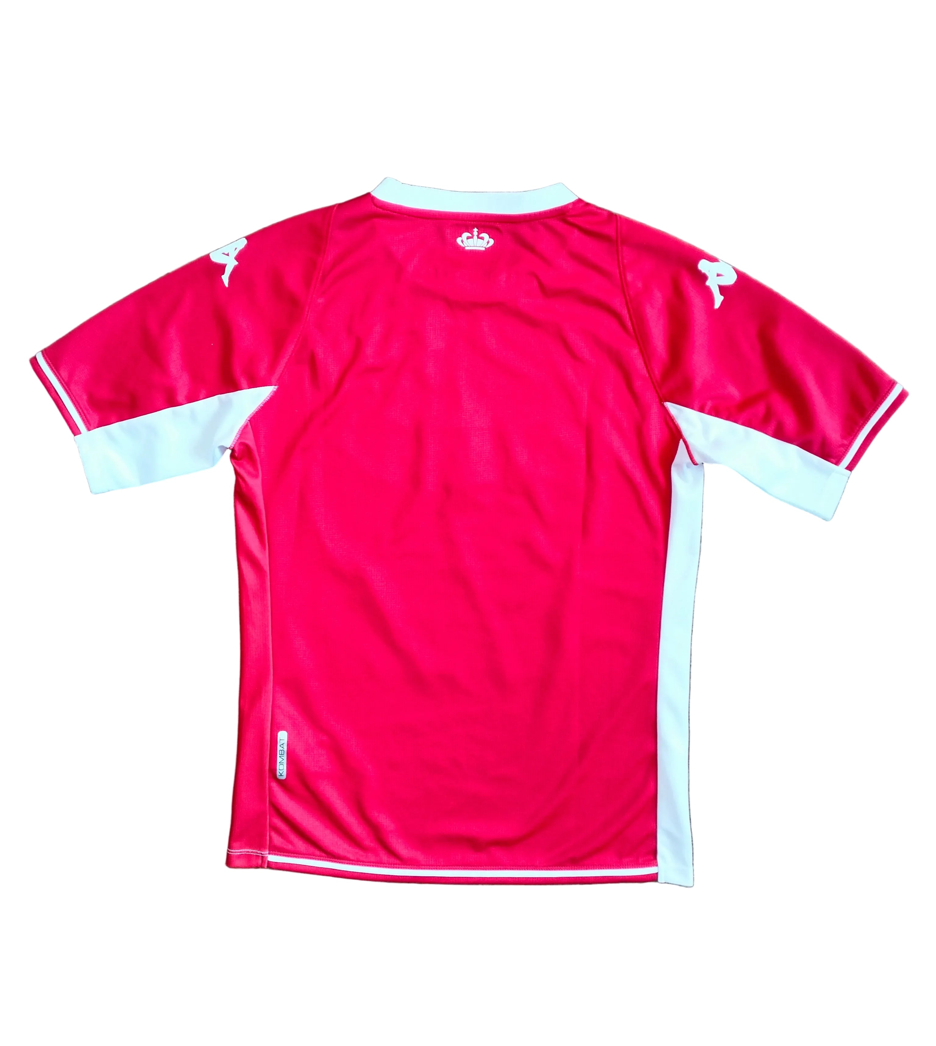 1.1. AS Monaco 2021-22 Kappa home shirt - S