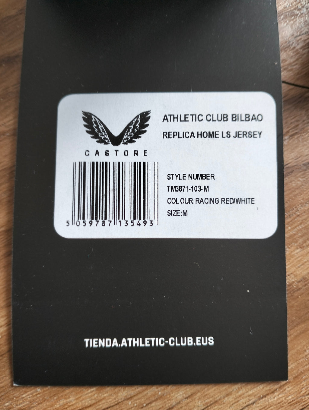 Athletic Bilbao 2023/24 Castore home shirt - M