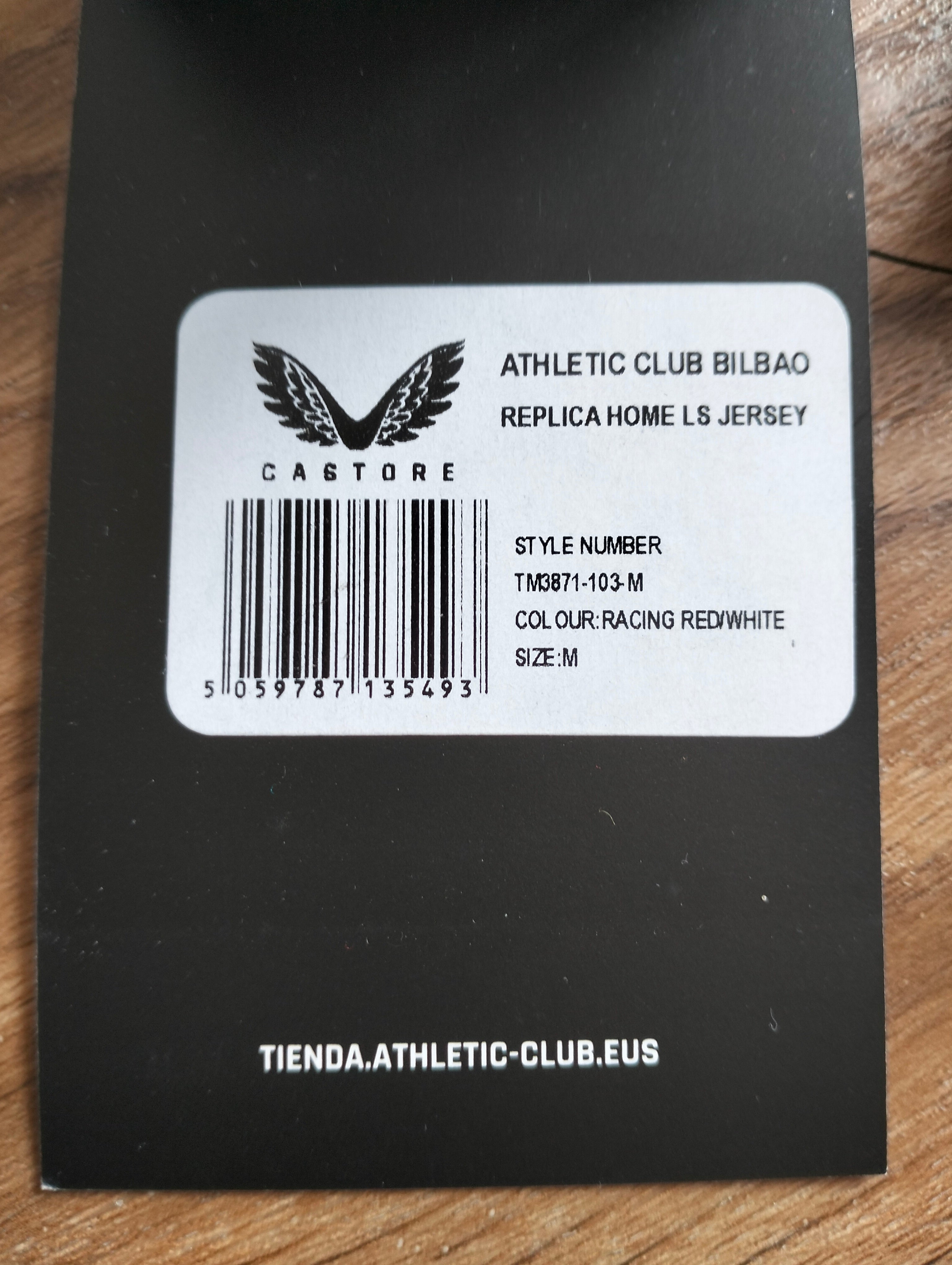 Athletic Bilbao 2023/24 Castore home shirt - M