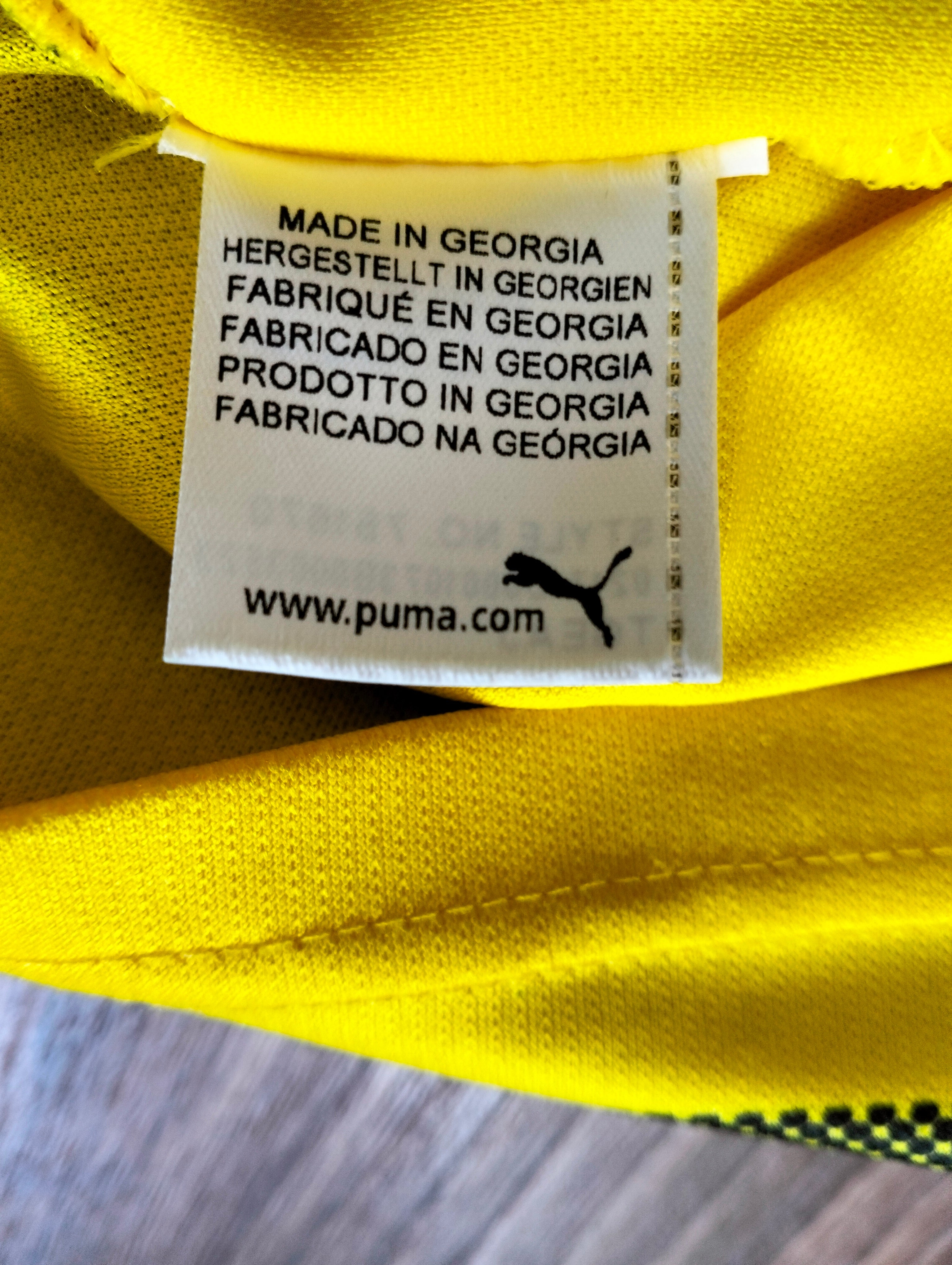 Borussia Dortmund 2017/18 Puma home shirt - Sokratis - M