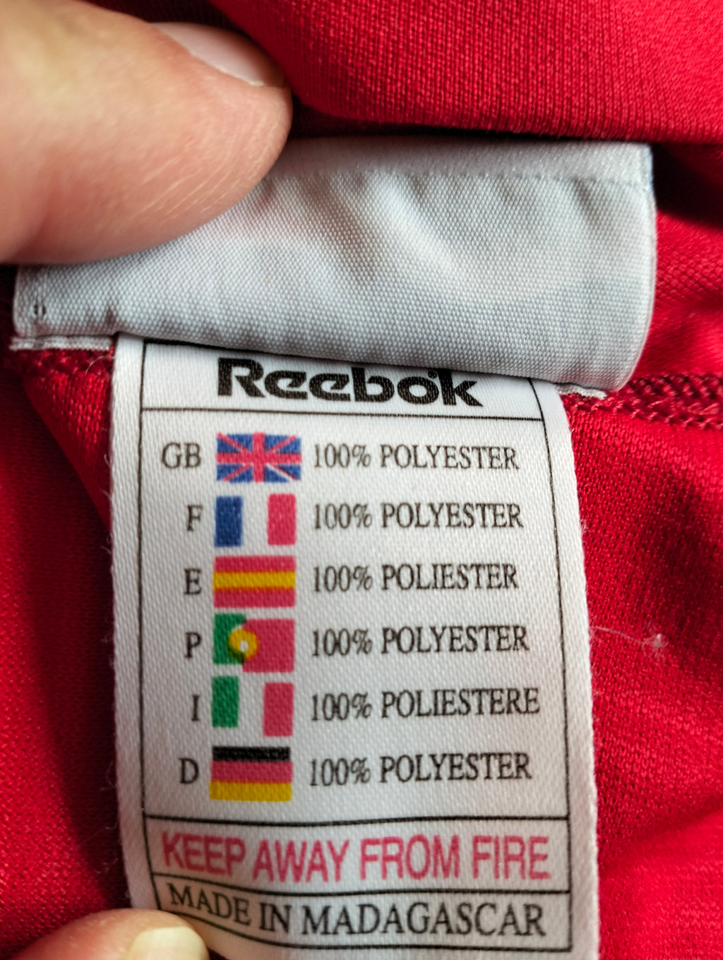 1.9. Original FC Liverpool 2002-03 Reebok home shirt - Milan Baros - S